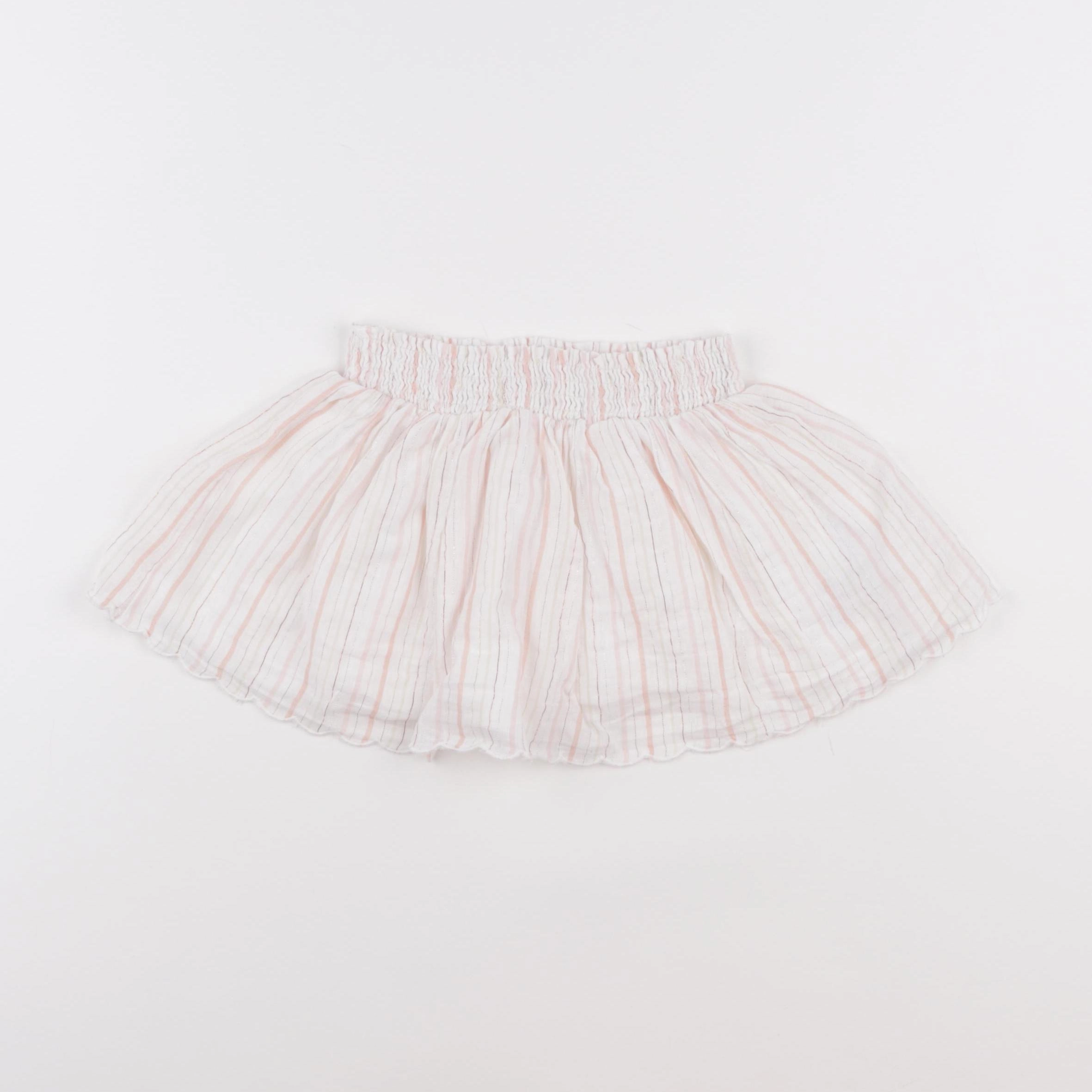 Vertbaudet - jupe blanc - 3 ans