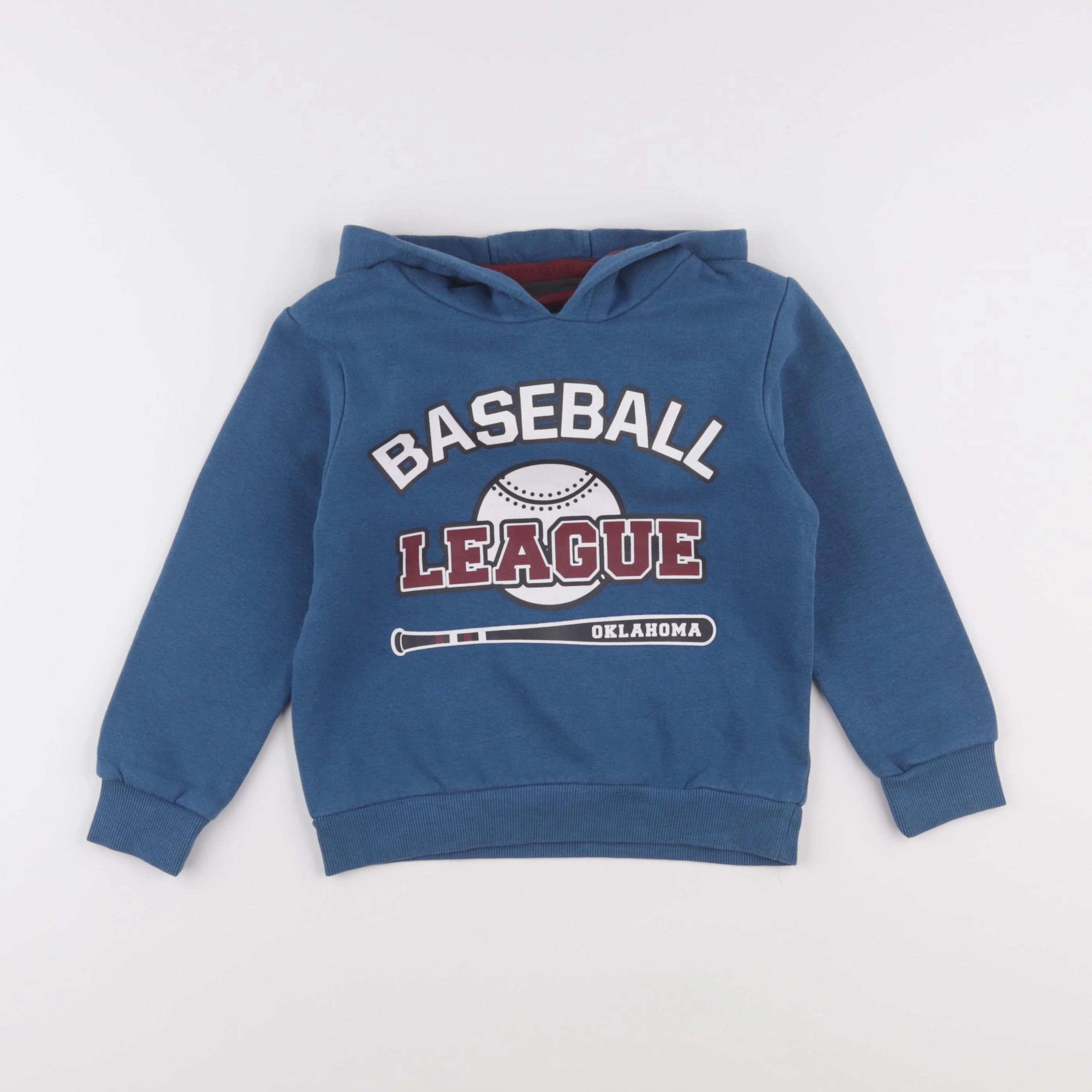 Vertbaudet - gilet bleu - 6 ans