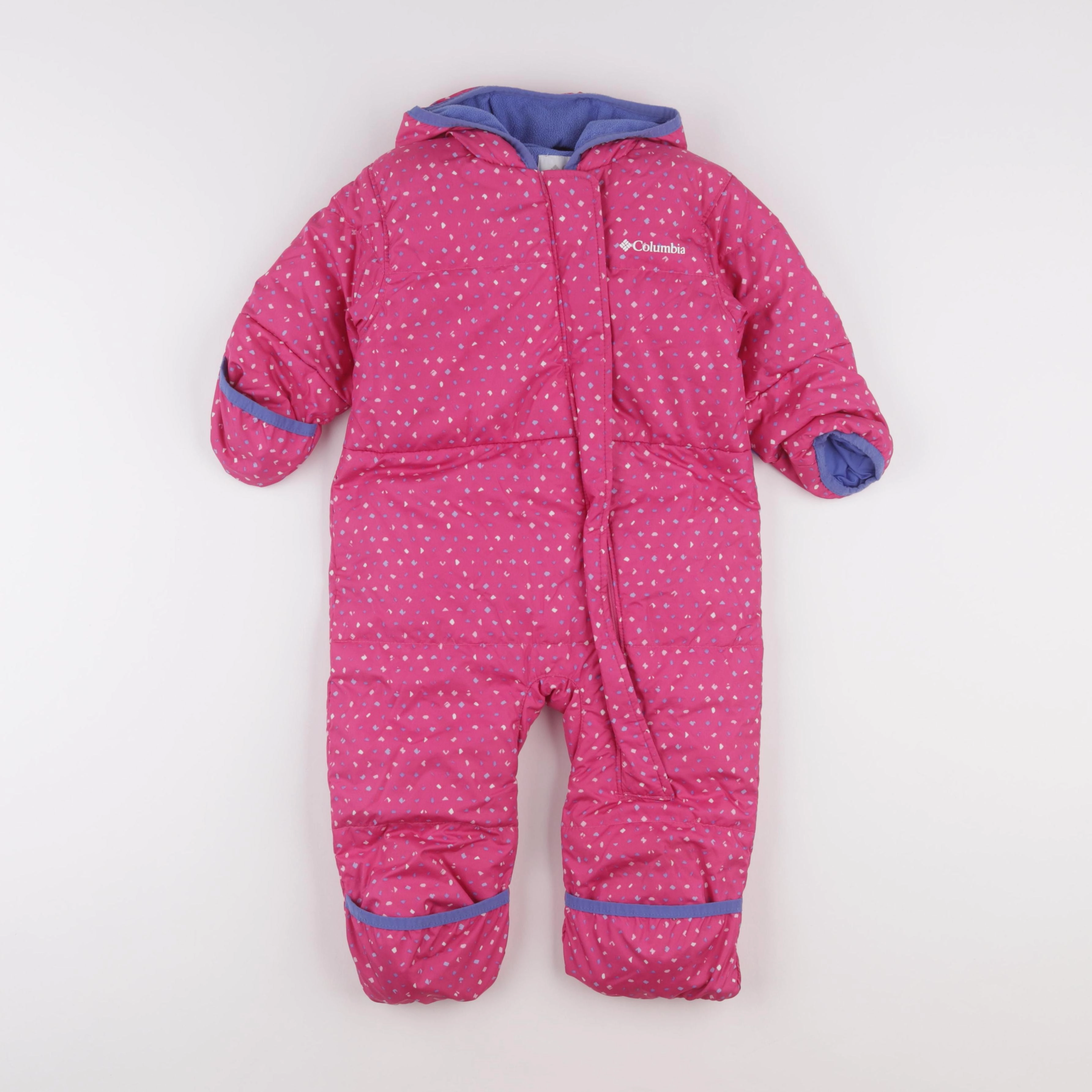 Columbia - combi-pilote rose - 12/18 mois