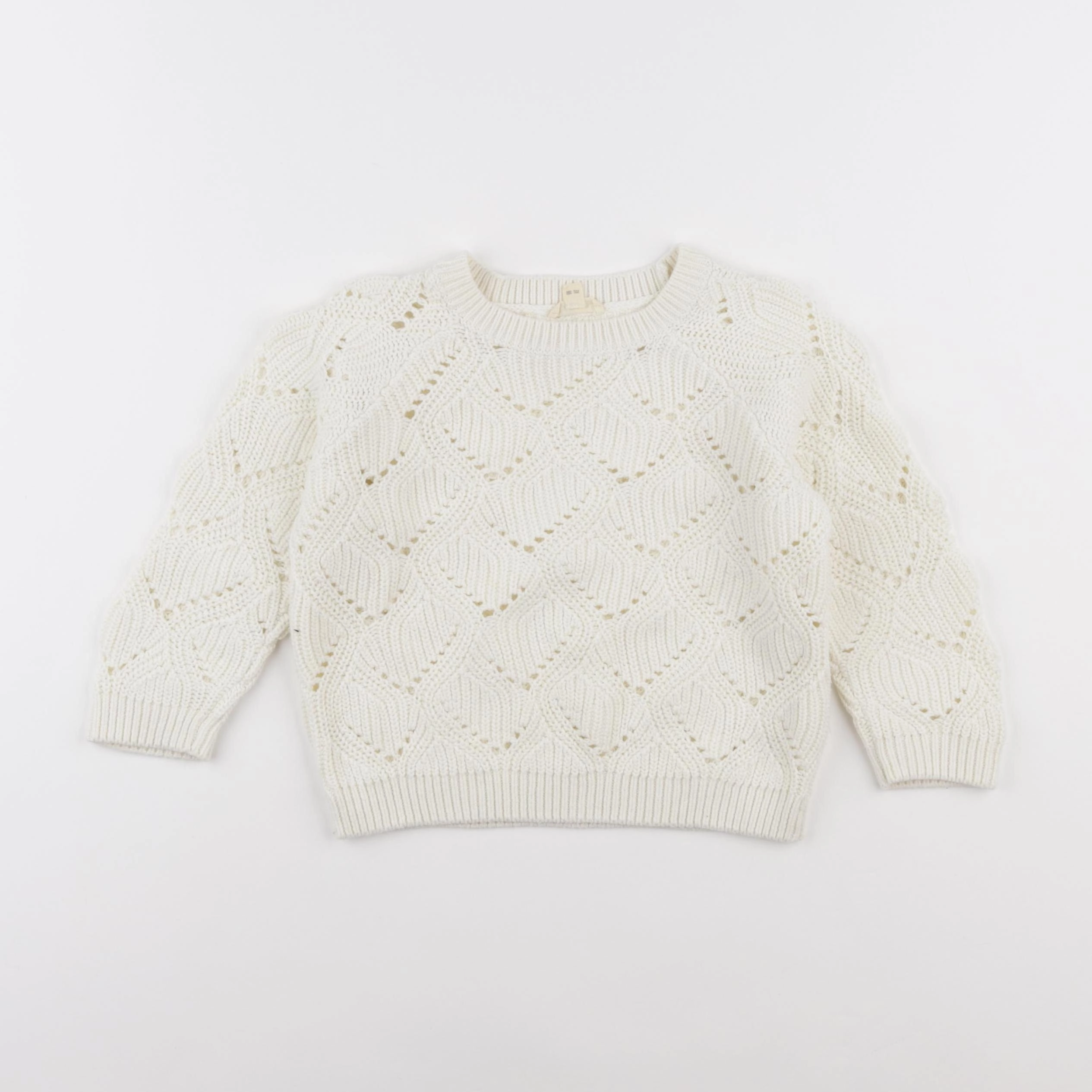 Little Cigogne - pull beige - 3 ans