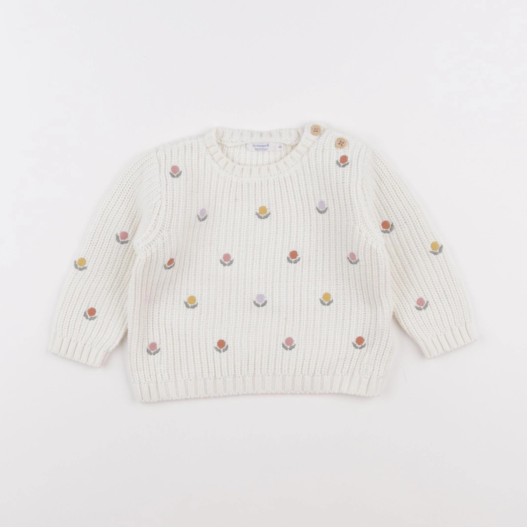 Boutchou - pull beige - 9 mois