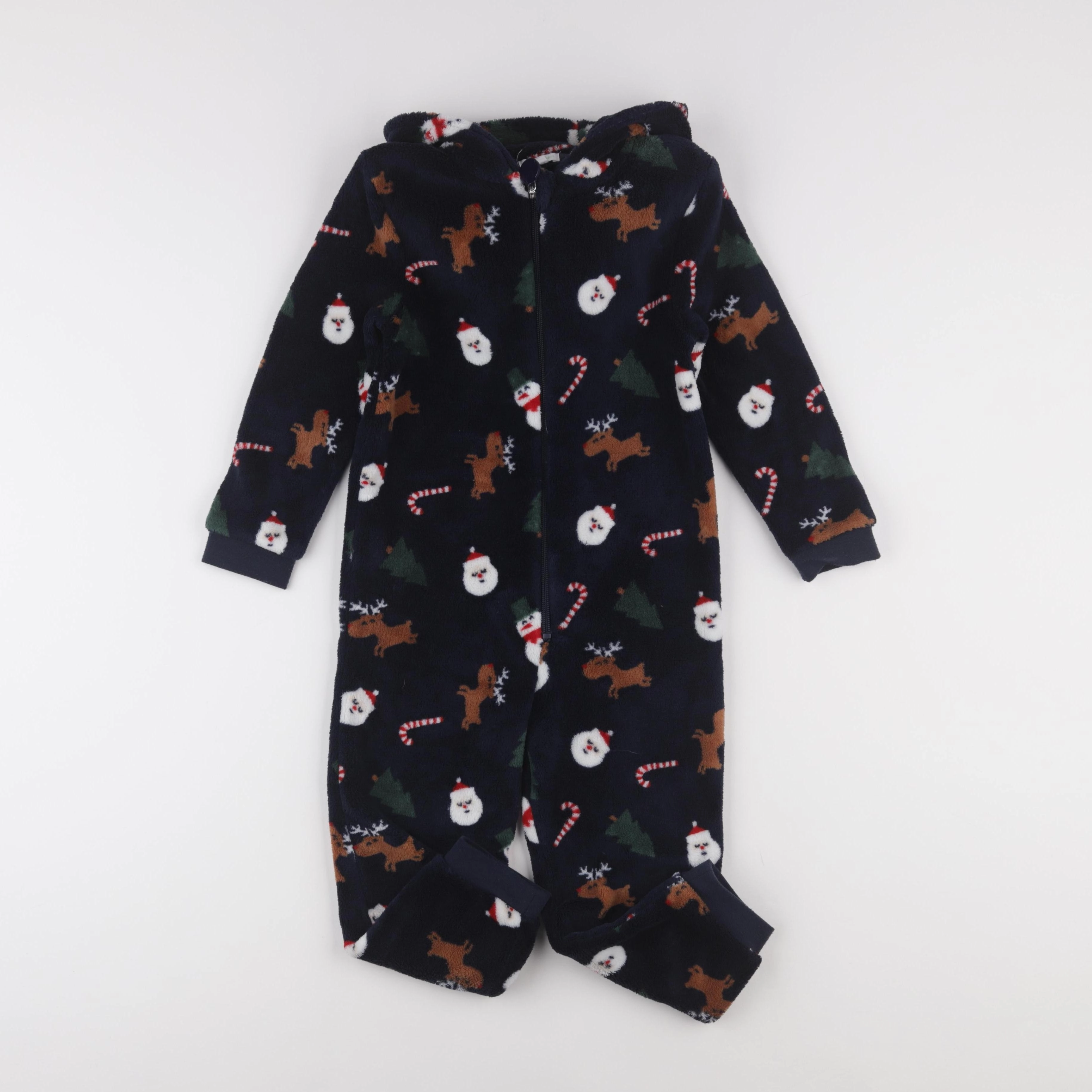 Vertbaudet - sur-pyjama bleu - 5 ans