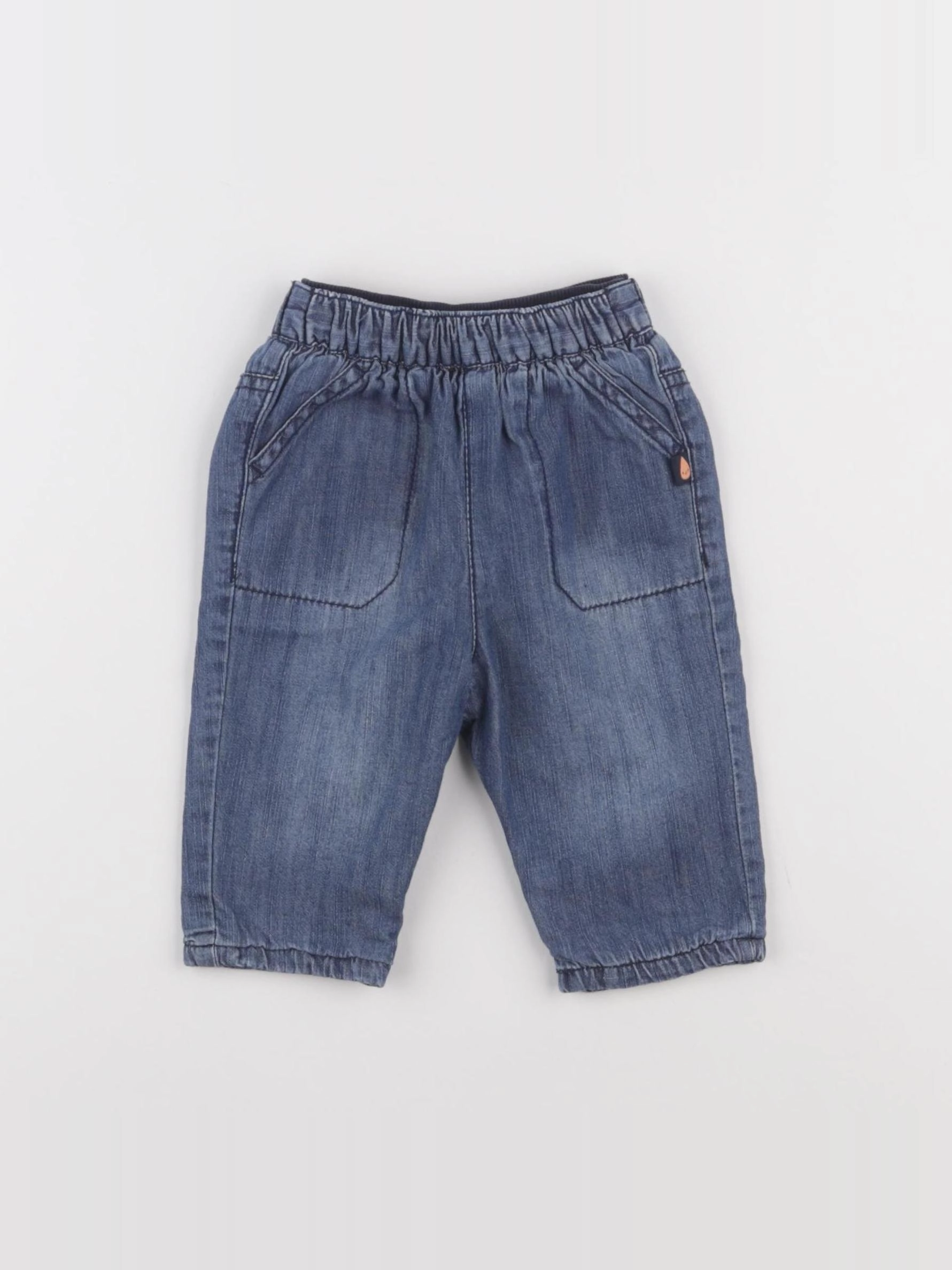 Tape à l'oeil - pantalon bleu - 3 mois