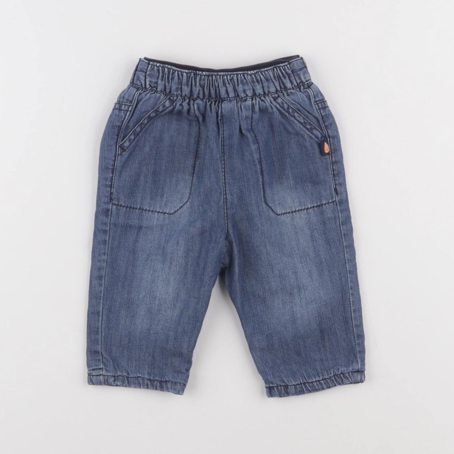 Tape à l'oeil - pantalon bleu - 3 mois
