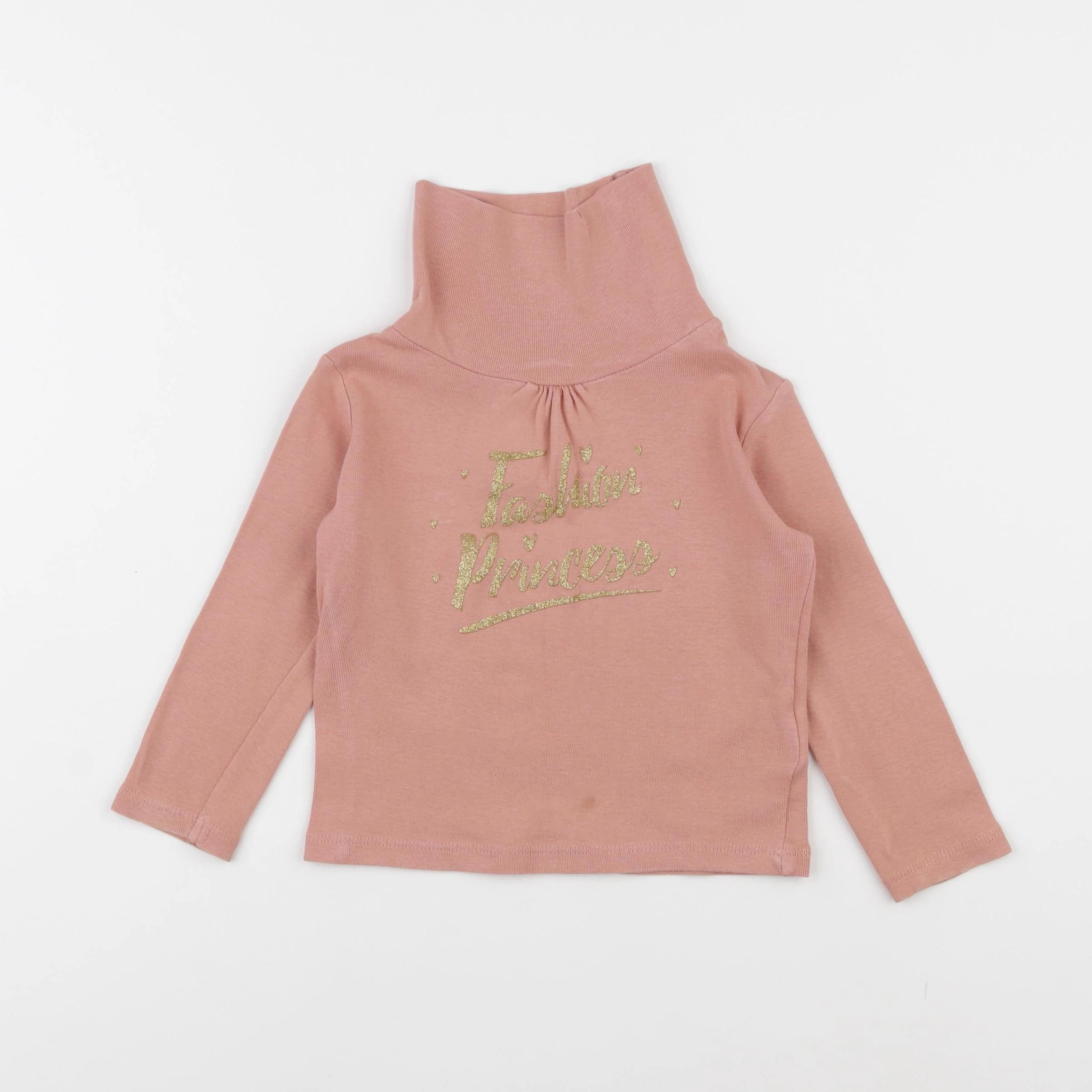Vertbaudet - sous-pull rose - 2 ans