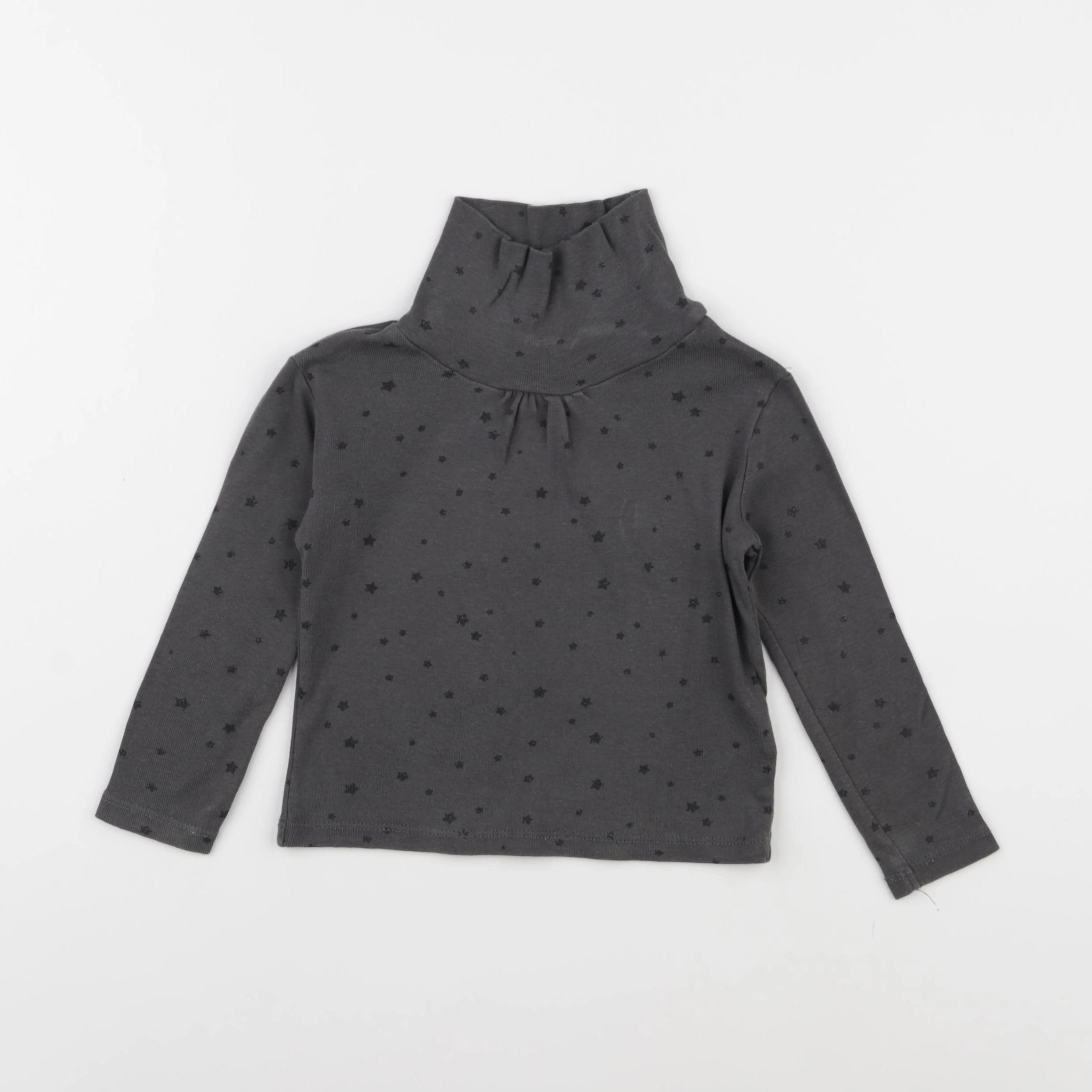 Vertbaudet - sous-pull gris - 2 ans