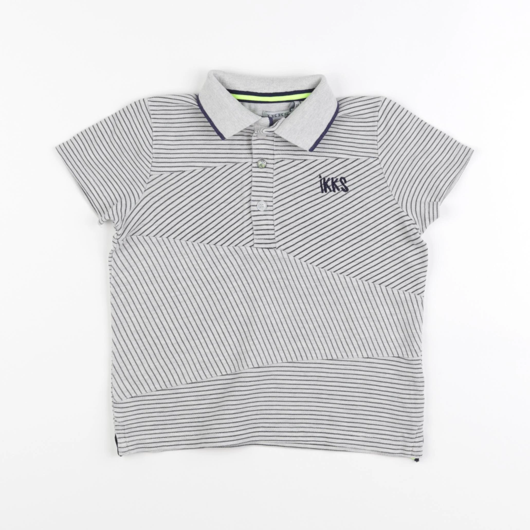 IKKS - polo gris - 3 ans