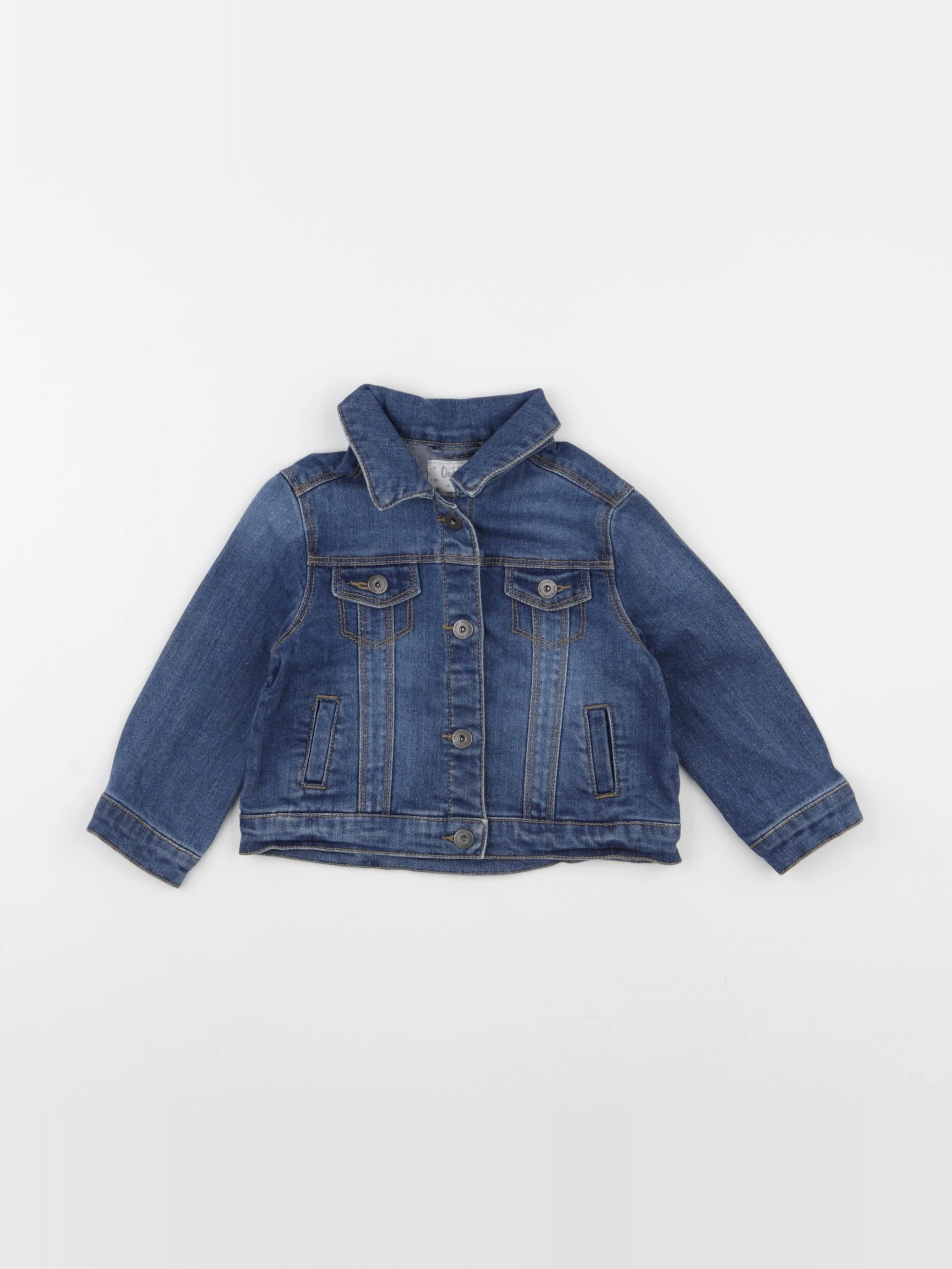 Vertbaudet - veste bleu - 2 ans