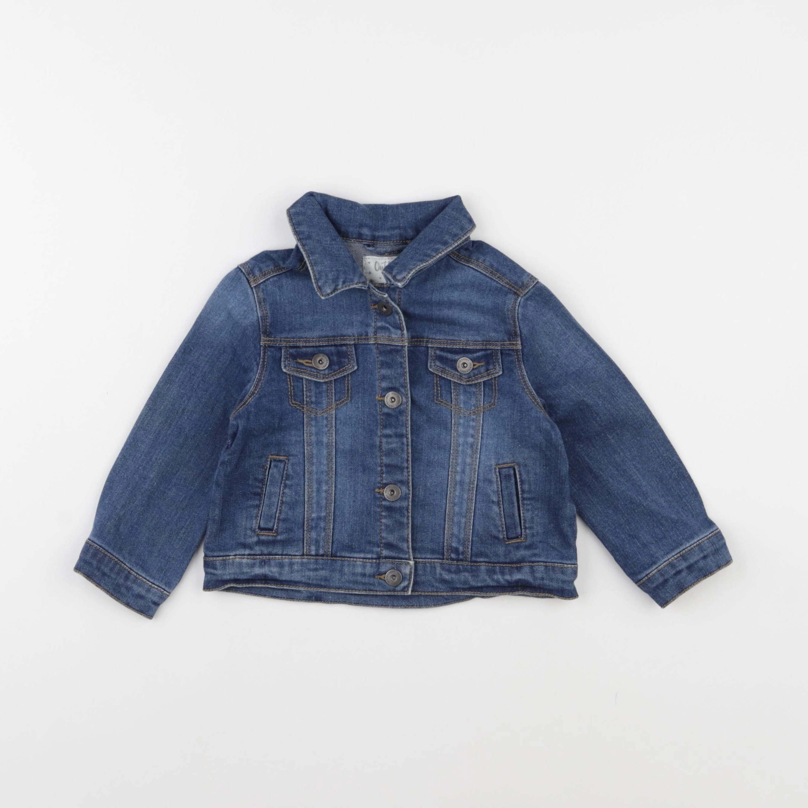 Vertbaudet - veste bleu - 2 ans