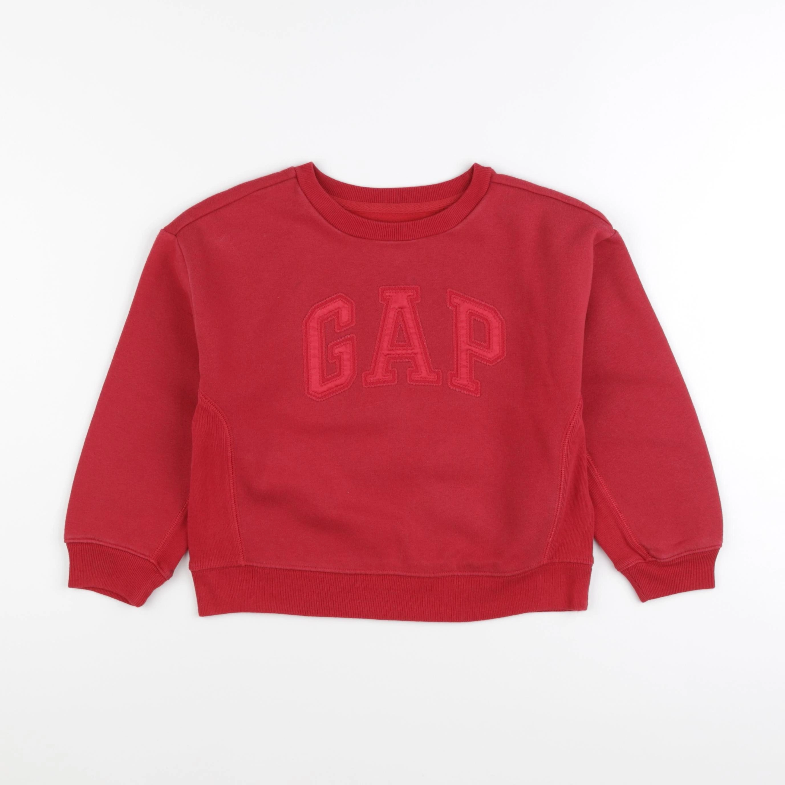 GAP - sweat rouge - 6/7 ans