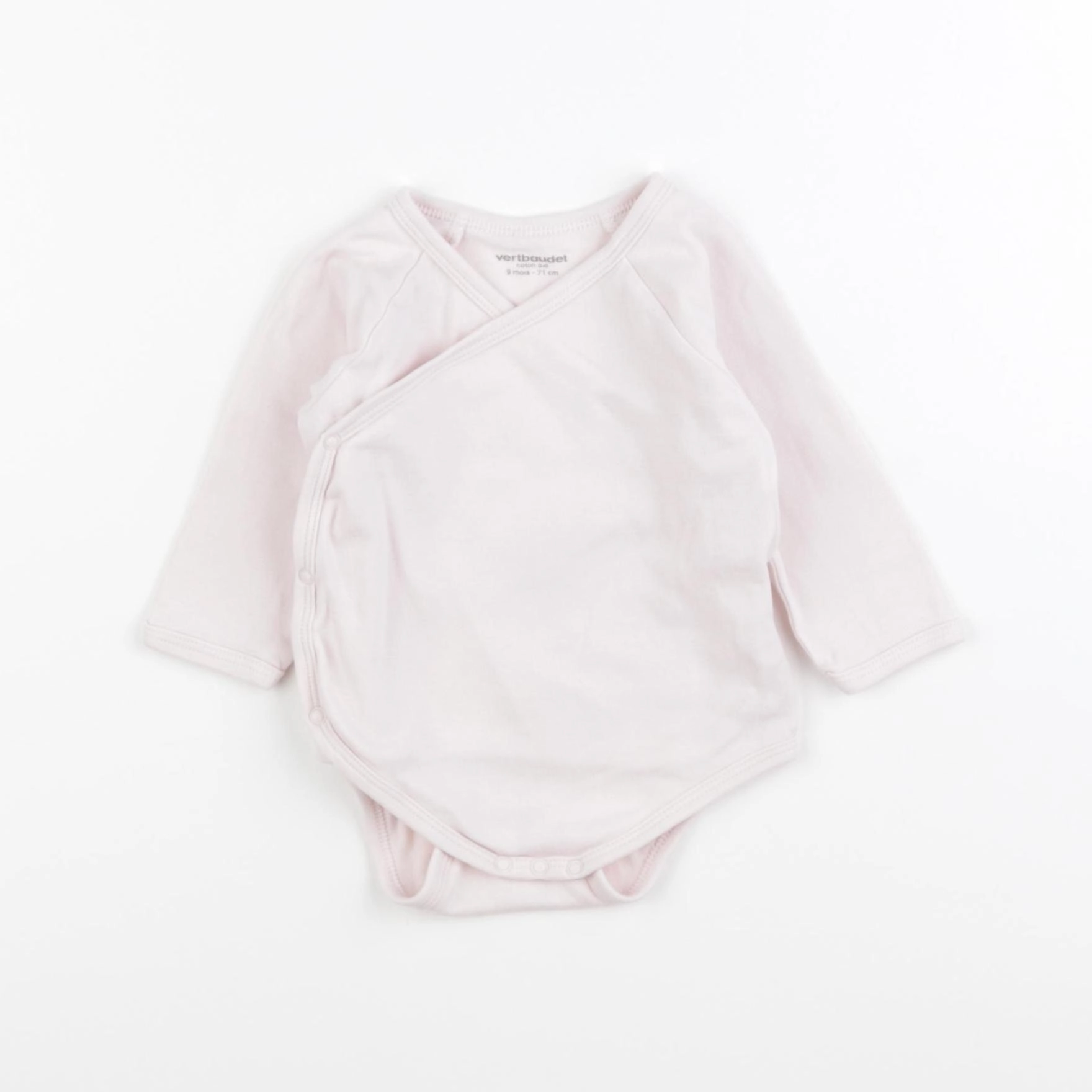 Vertbaudet - body rose - 3 mois