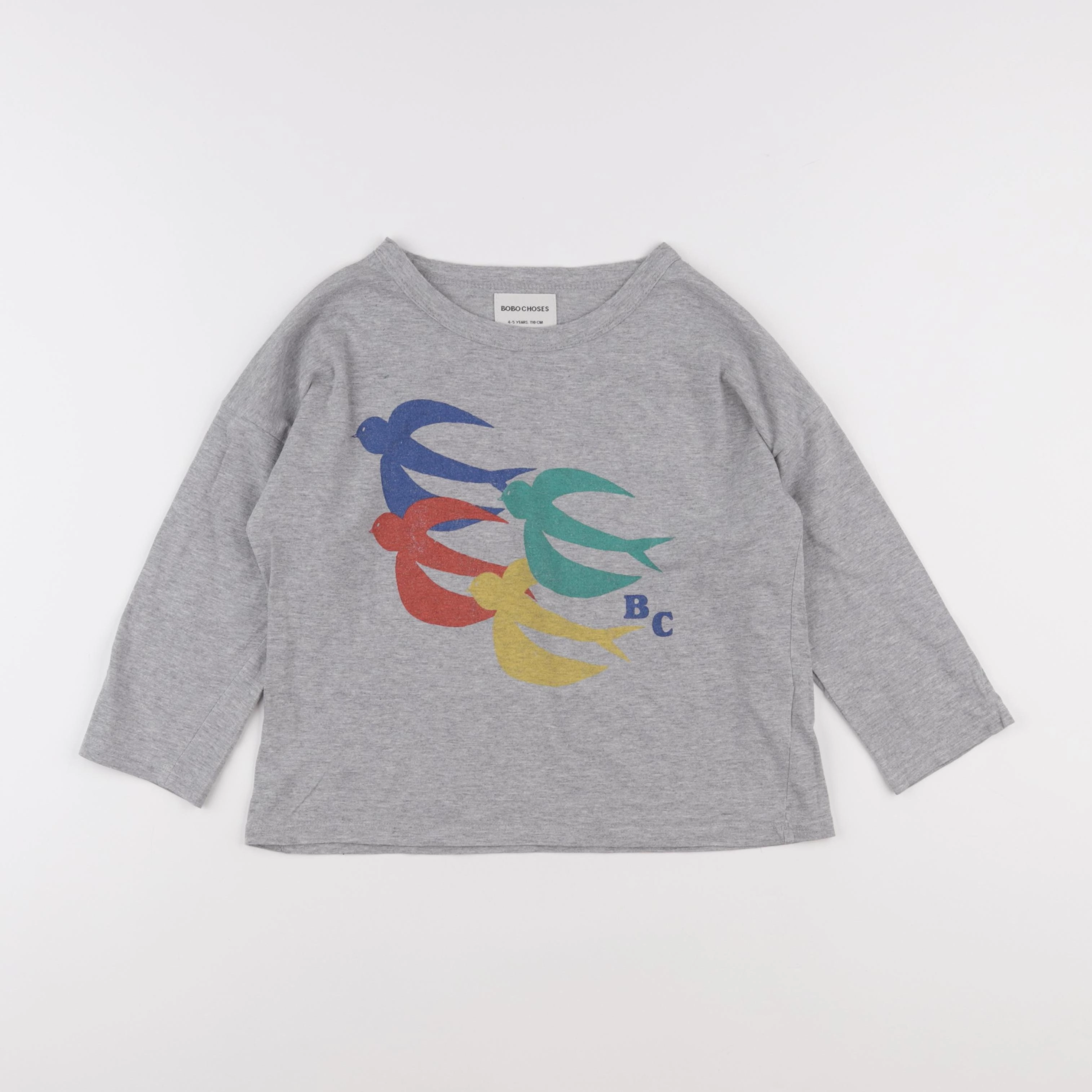 Bobo Choses - tee-shirt gris - 4/5 ans