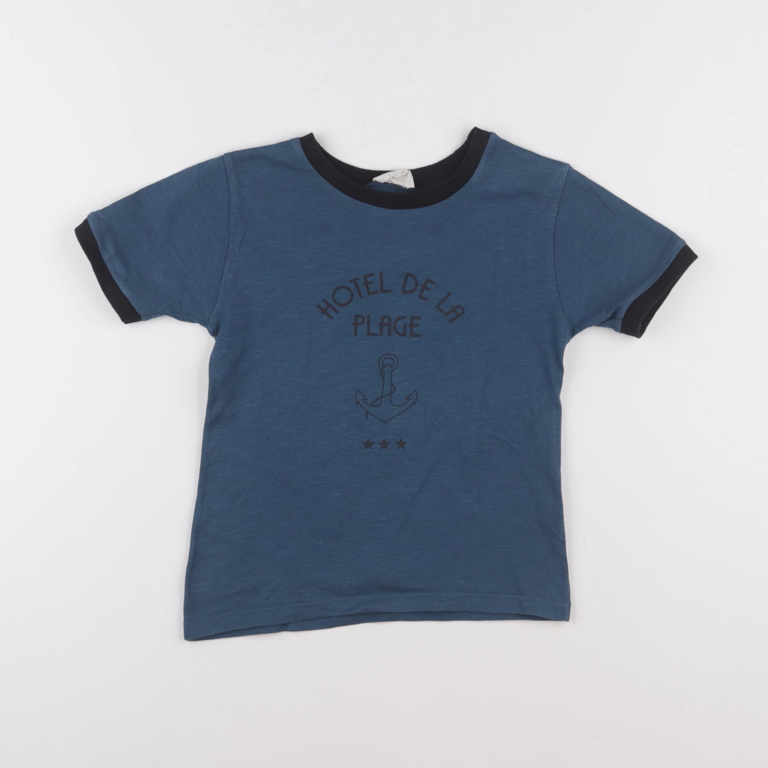 Arsène et les pipelettes - tee-shirt bleu - 6 ans