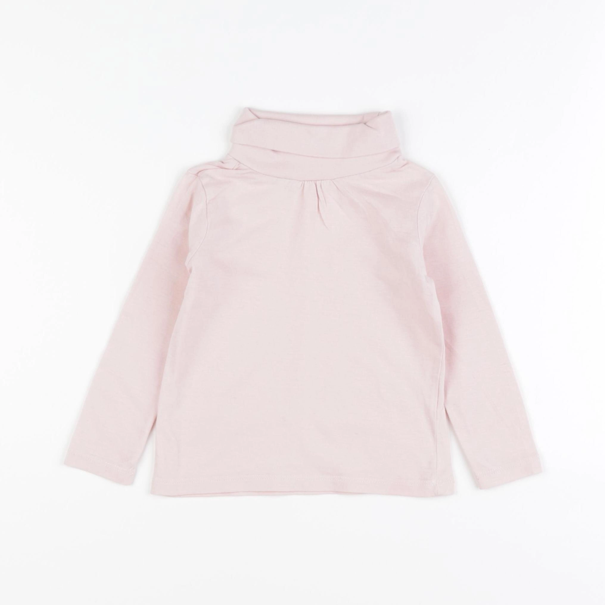 Vertbaudet - sous-pull rose - 2 ans
