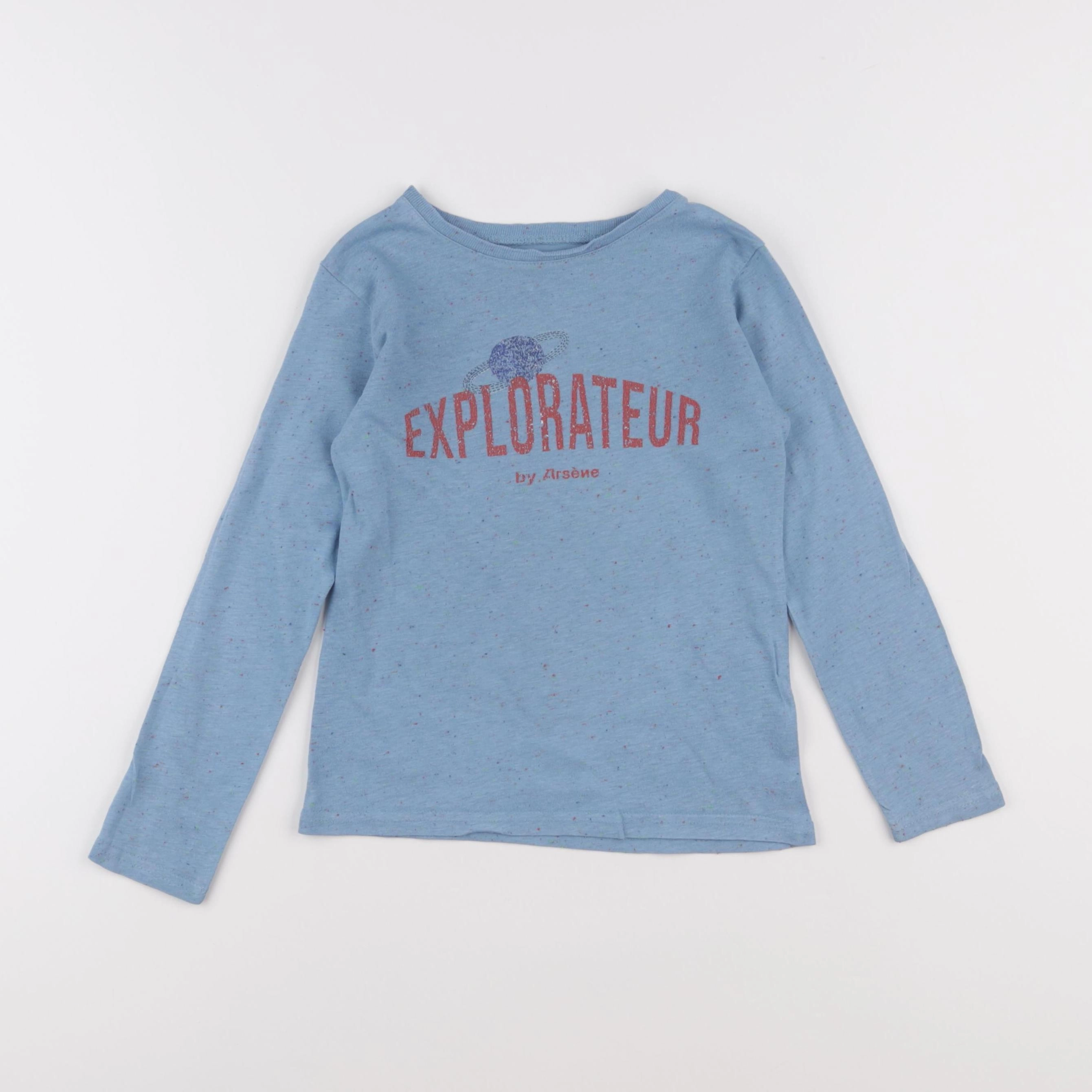 Arsène et les pipelettes - tee-shirt bleu - 5 ans