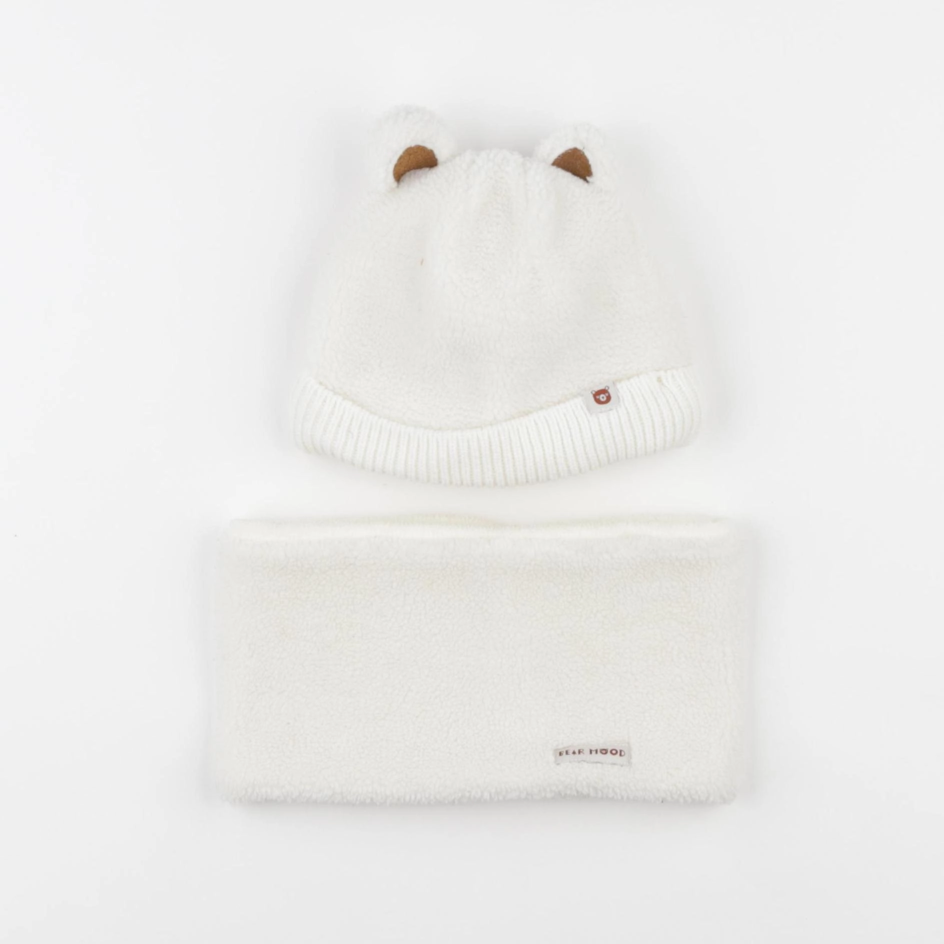 Vertbaudet - ensemble bonnet/tour de cou - 12/18 mois