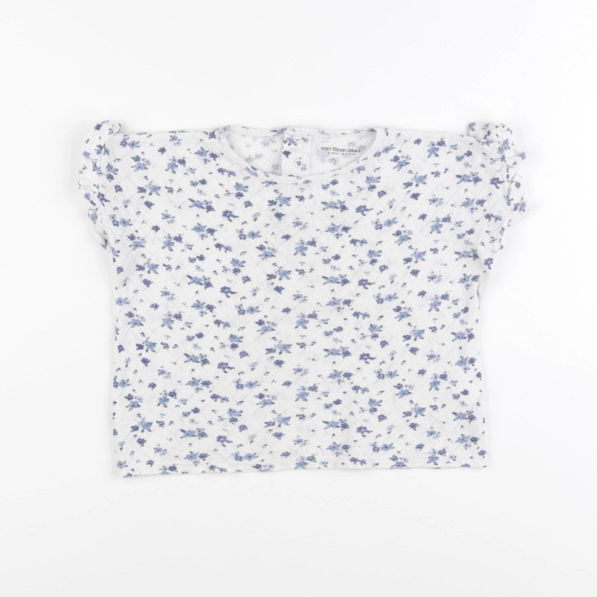 Vertbaudet - tee-shirt blanc - 3 ans