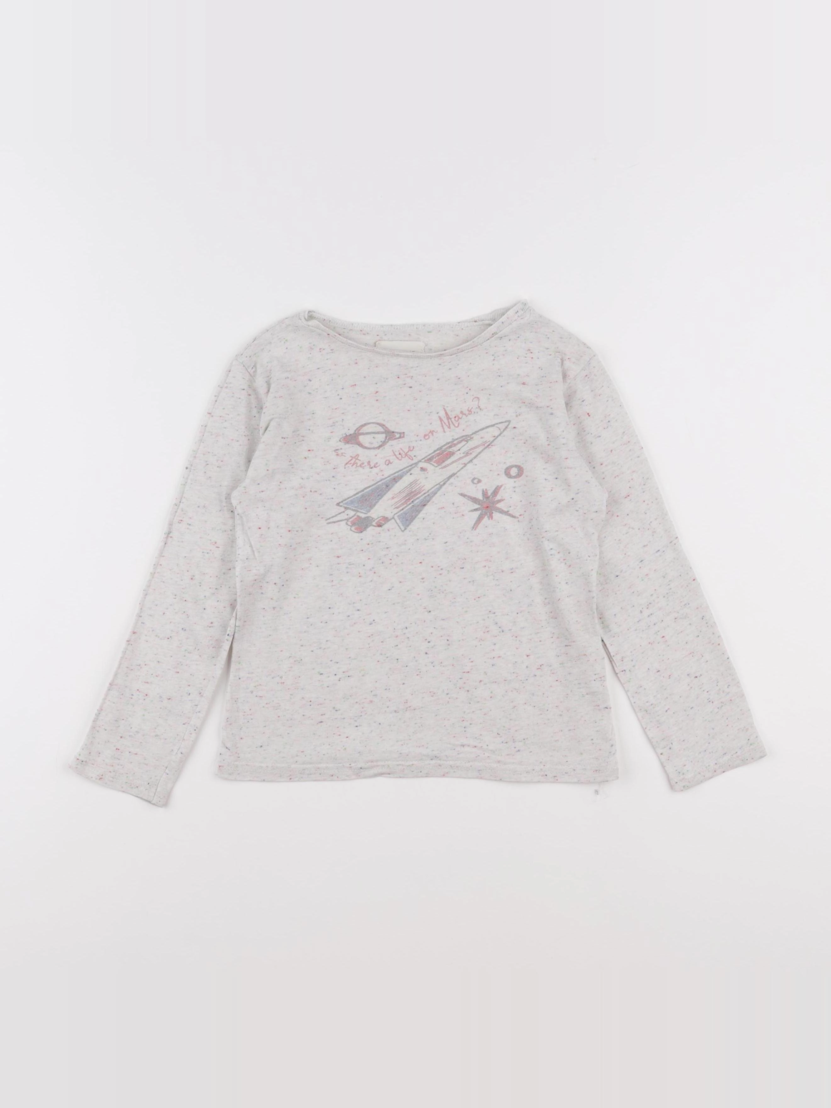 Arsène et les pipelettes - tee-shirt gris - 5 ans