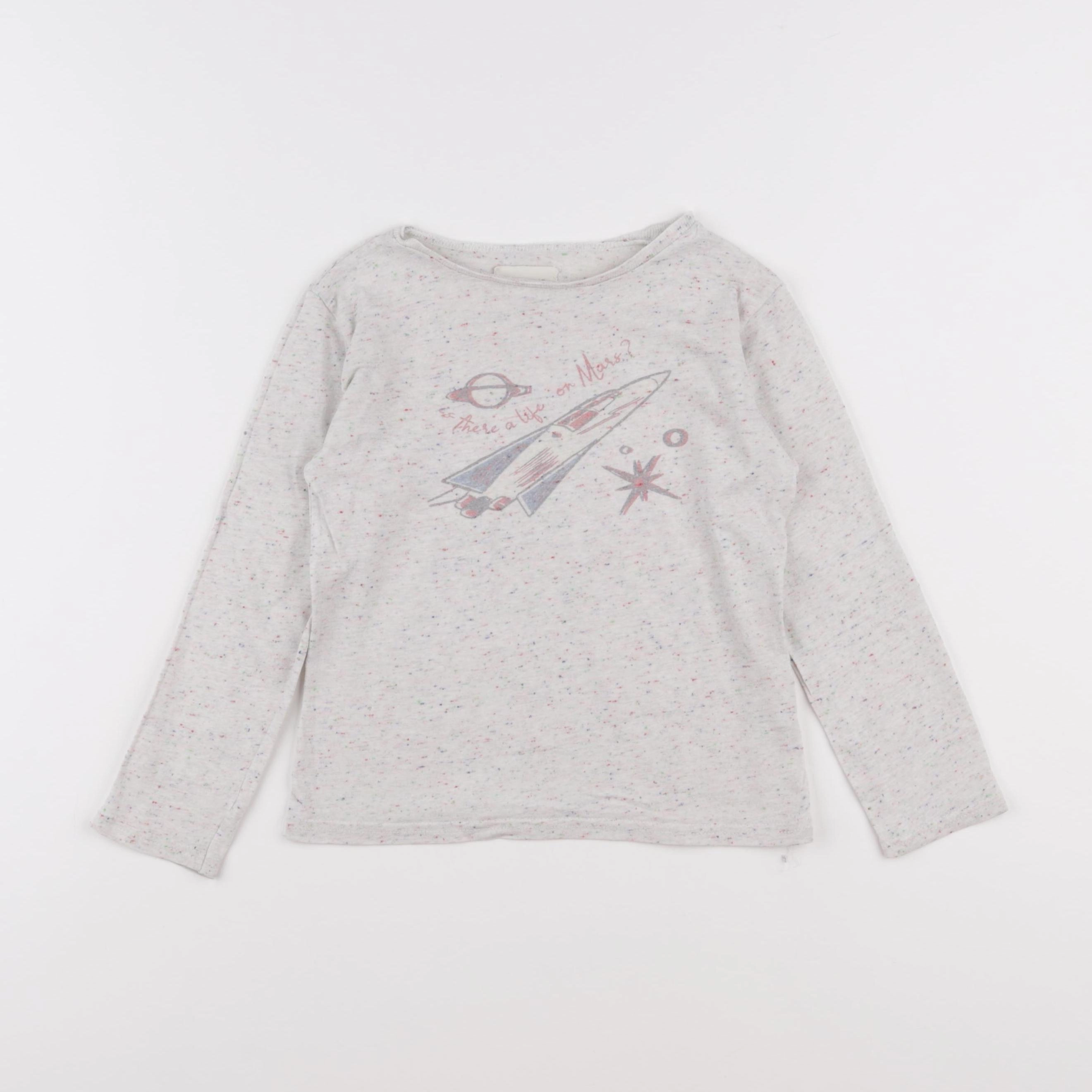 Arsène et les pipelettes - tee-shirt gris - 5 ans