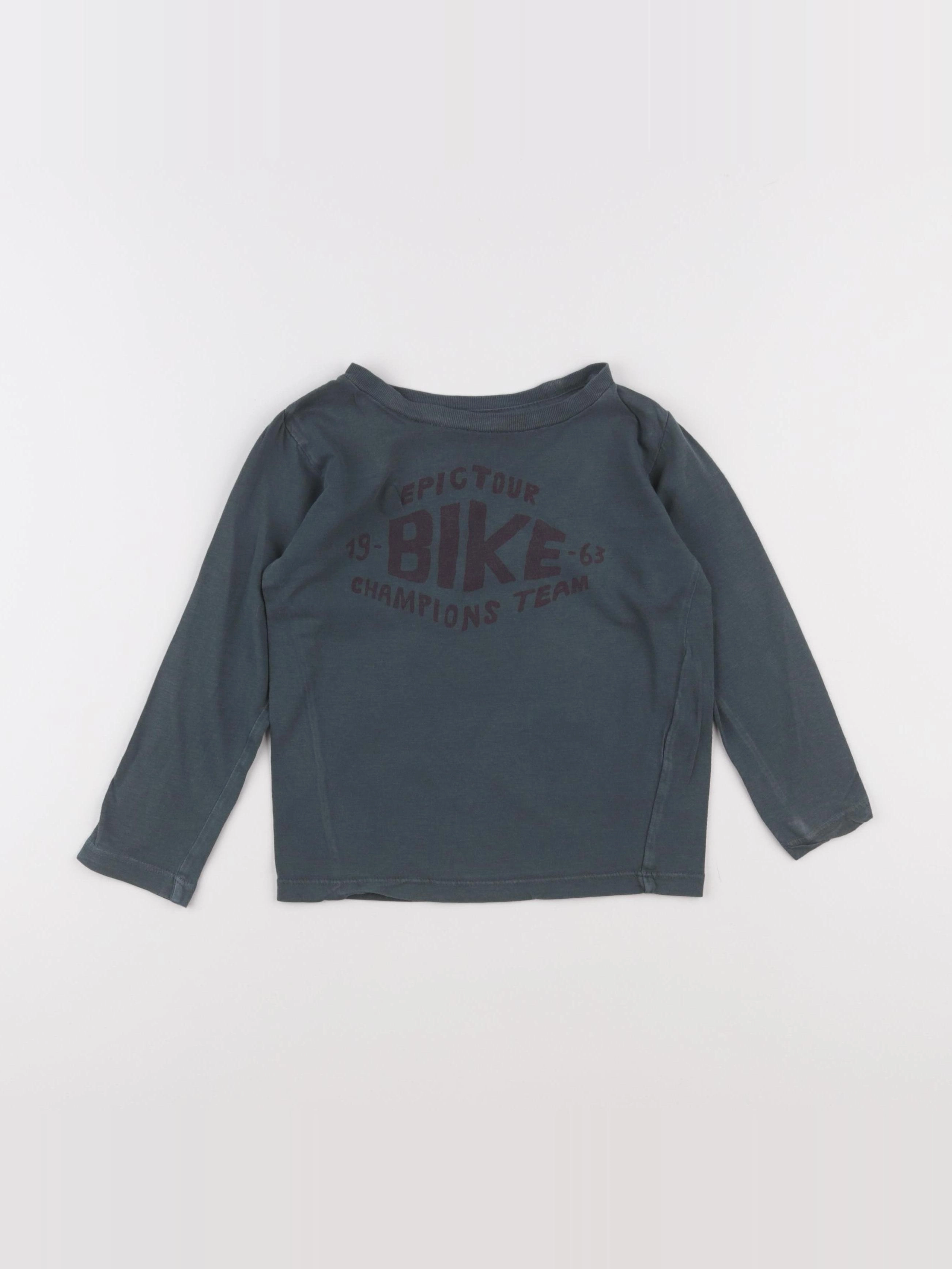 Bellerose - tee-shirt vert - 4 ans