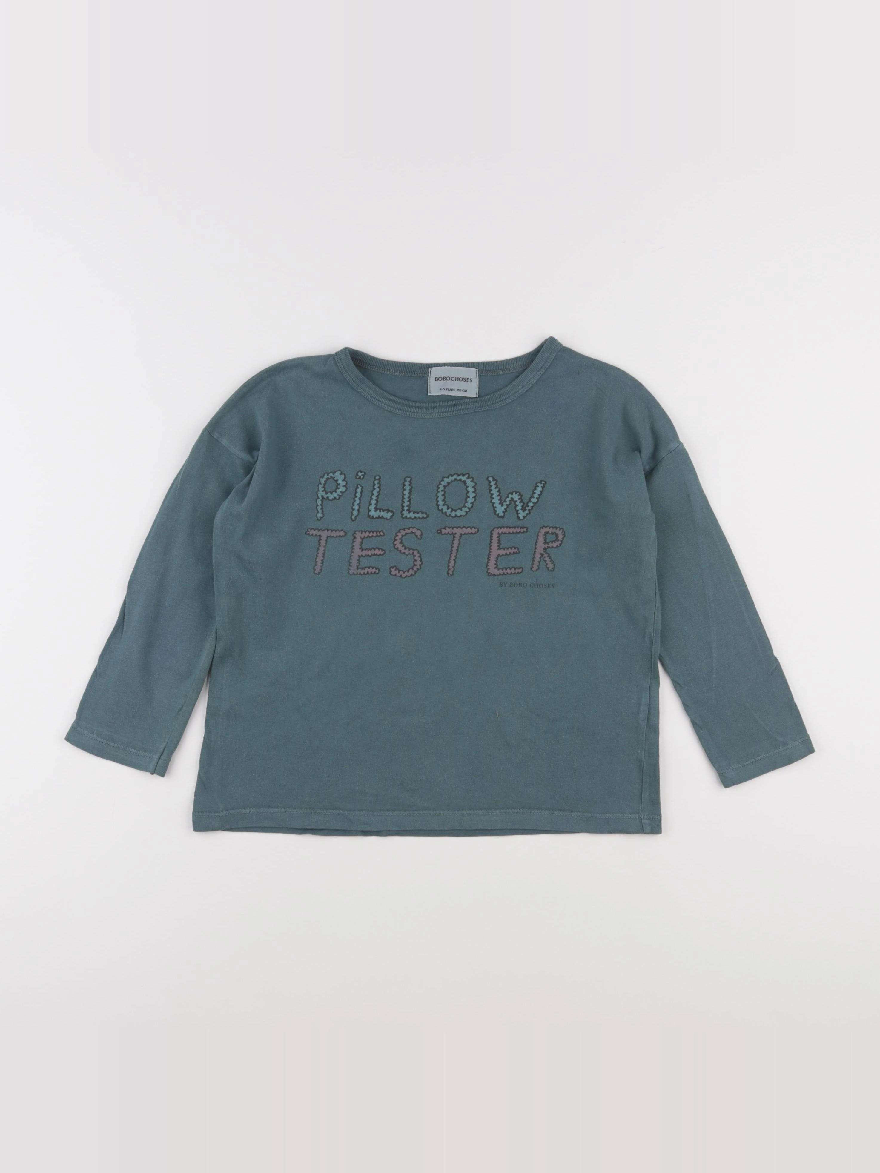 Bellerose - tee-shirt vert - 4/5 ans