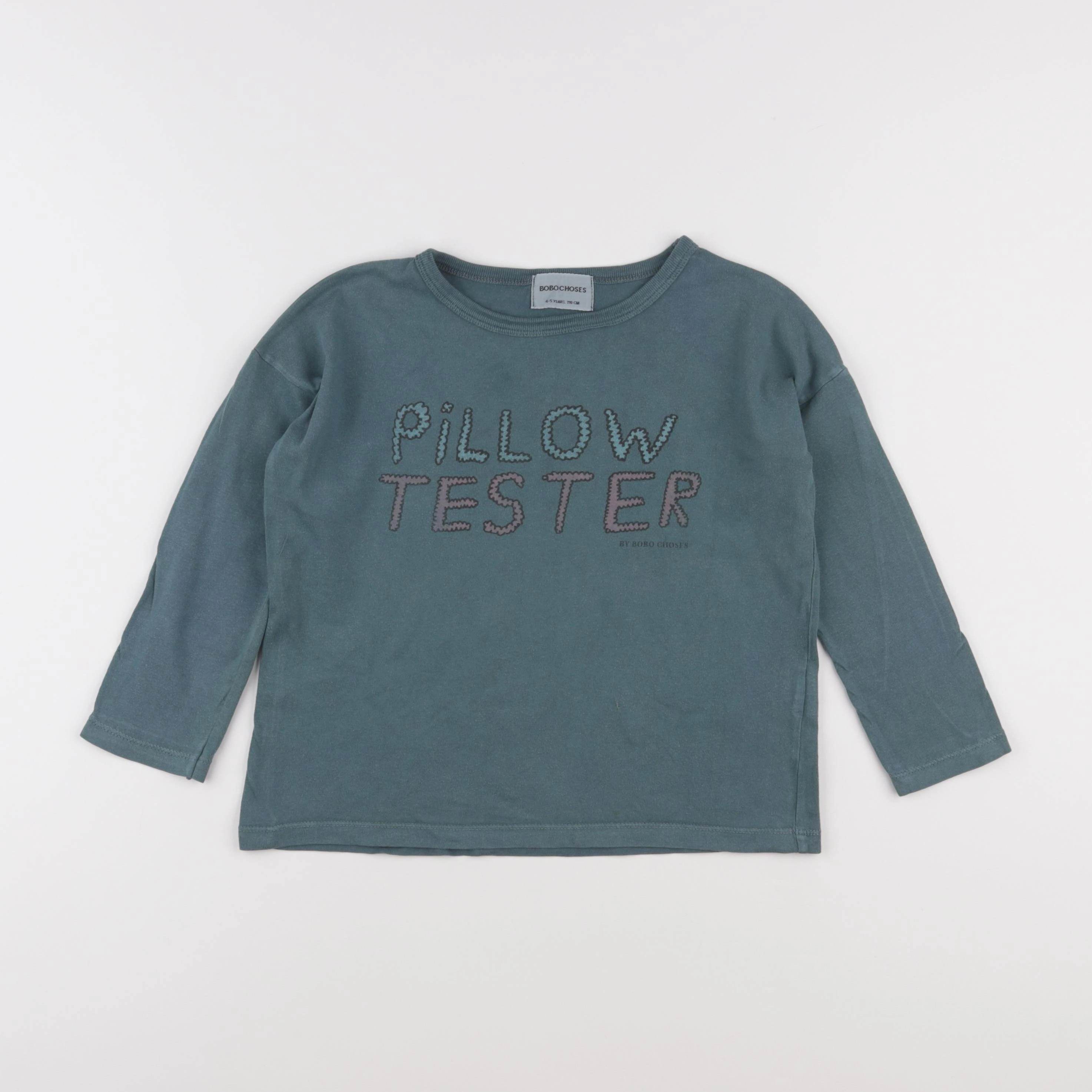Bellerose - tee-shirt vert - 4/5 ans