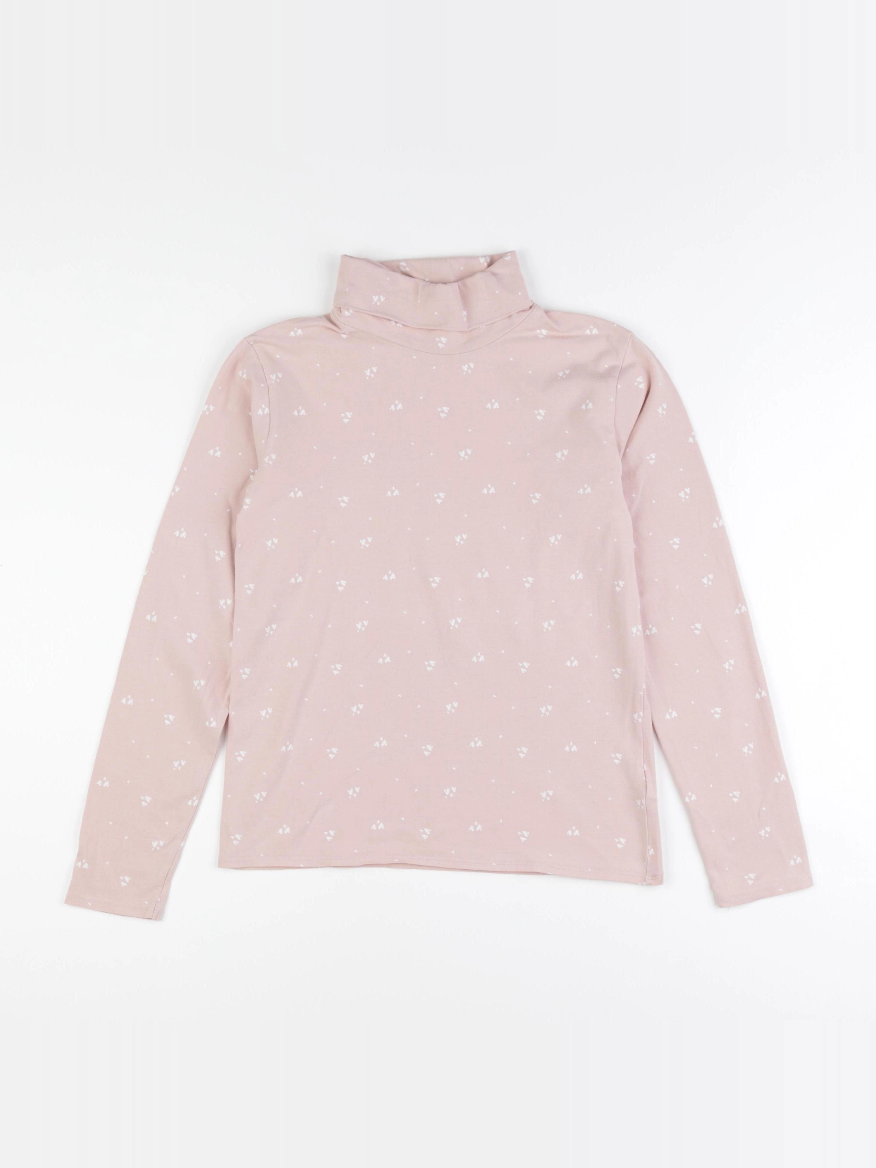 Vertbaudet - sous-pull rose - 12 ans
