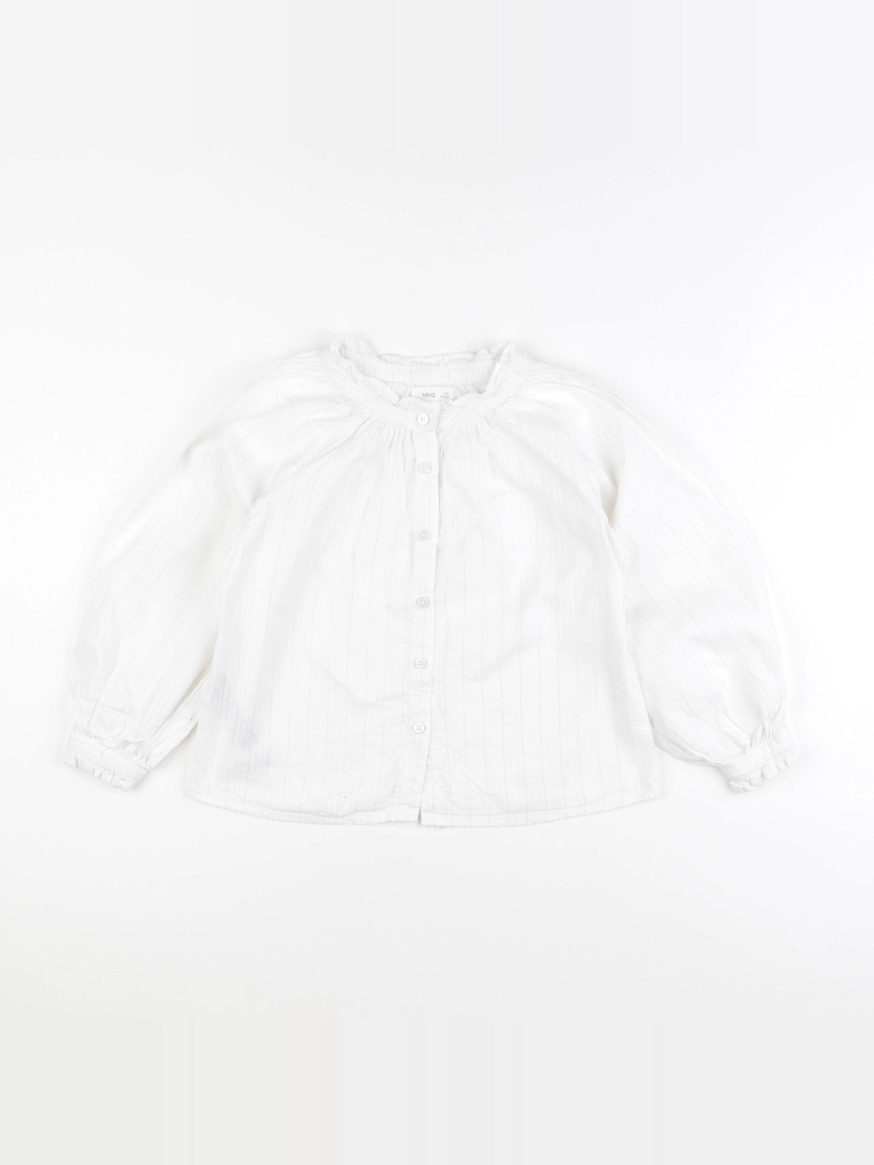 Mango - blouse blanc - 6 ans