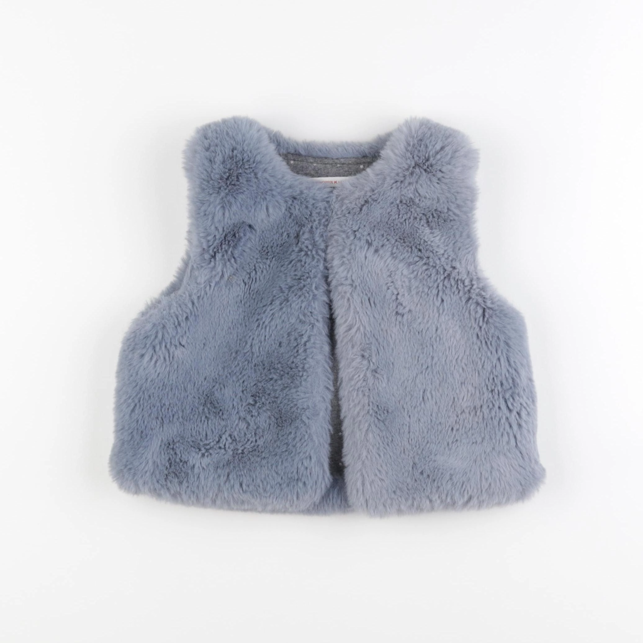 Monoprix - gilet bleu - 6 ans
