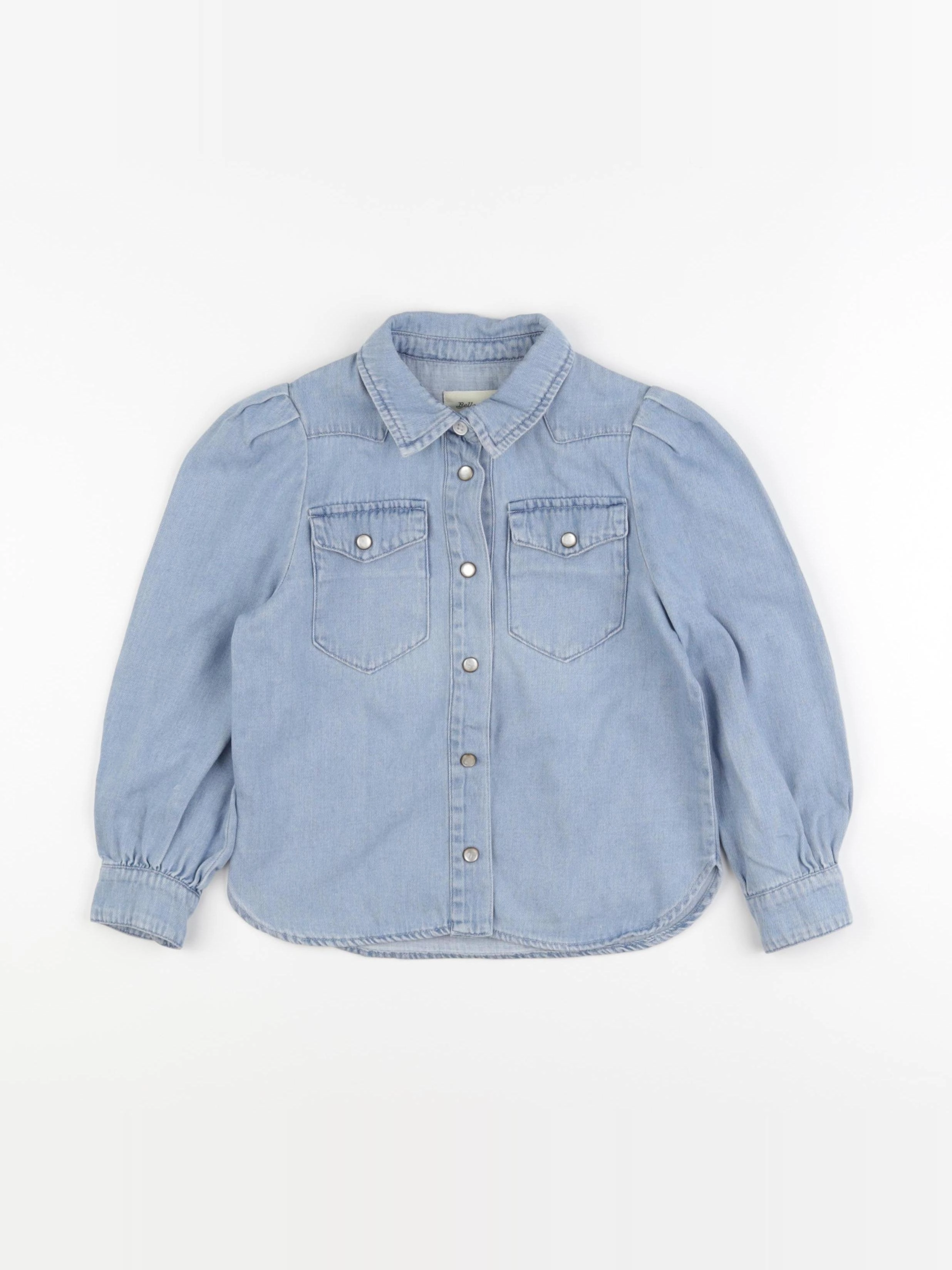 Bellerose - chemise bleu - 6 ans