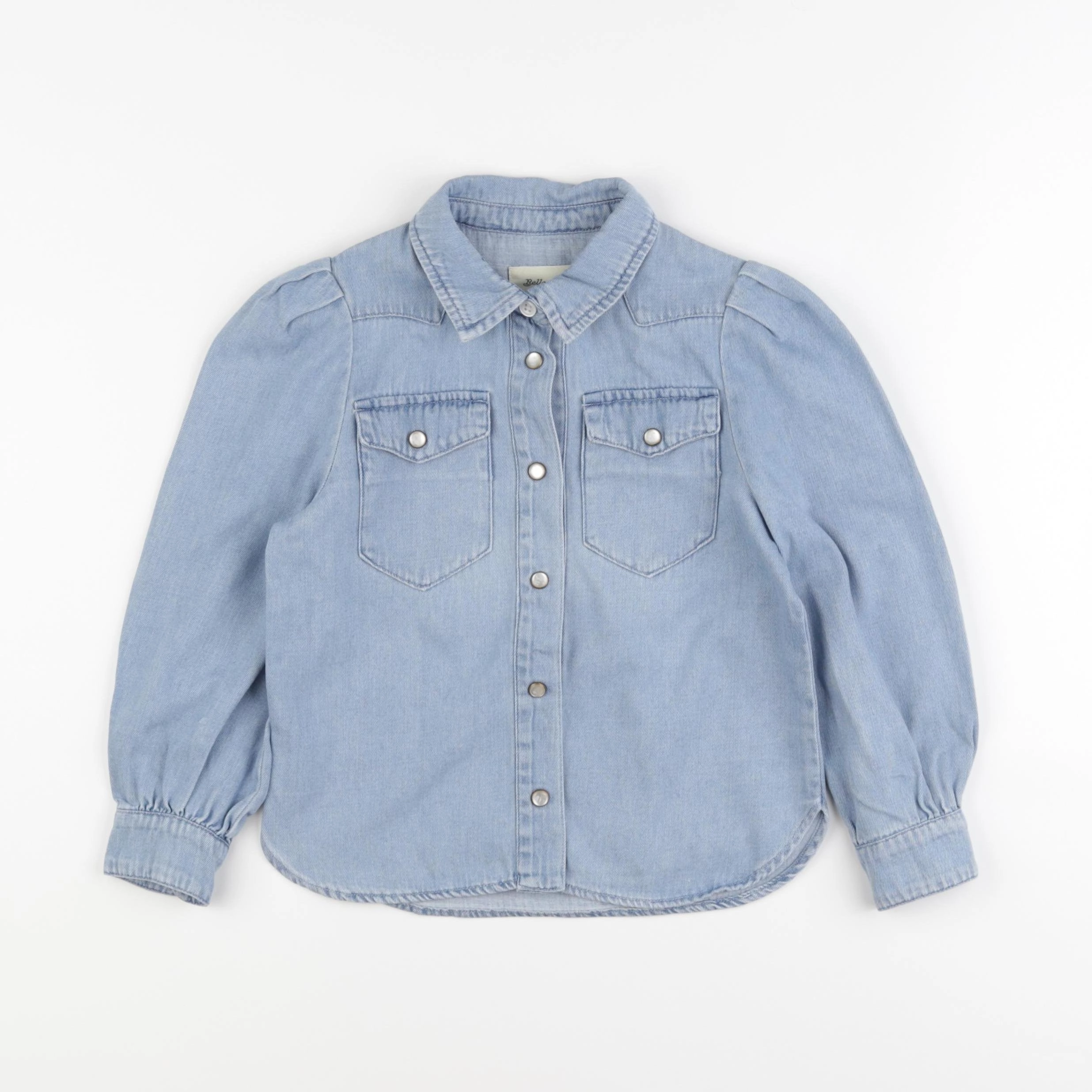 Bellerose - chemise bleu - 6 ans