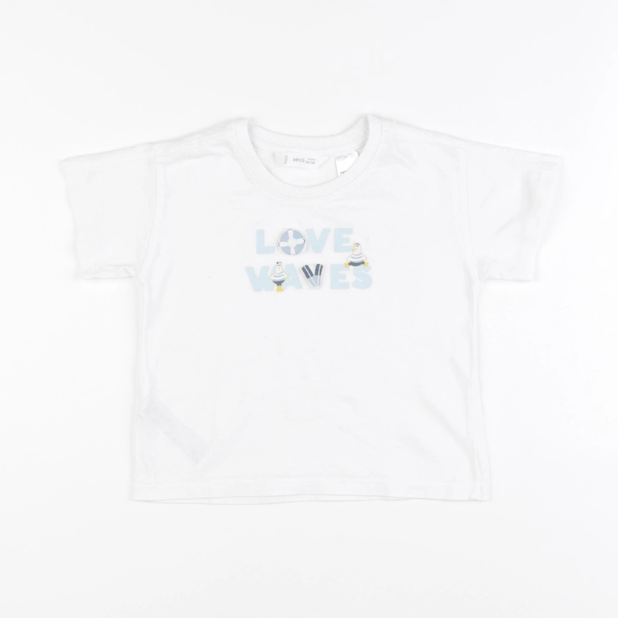 Mango - tee-shirt blanc - 12/18 mois
