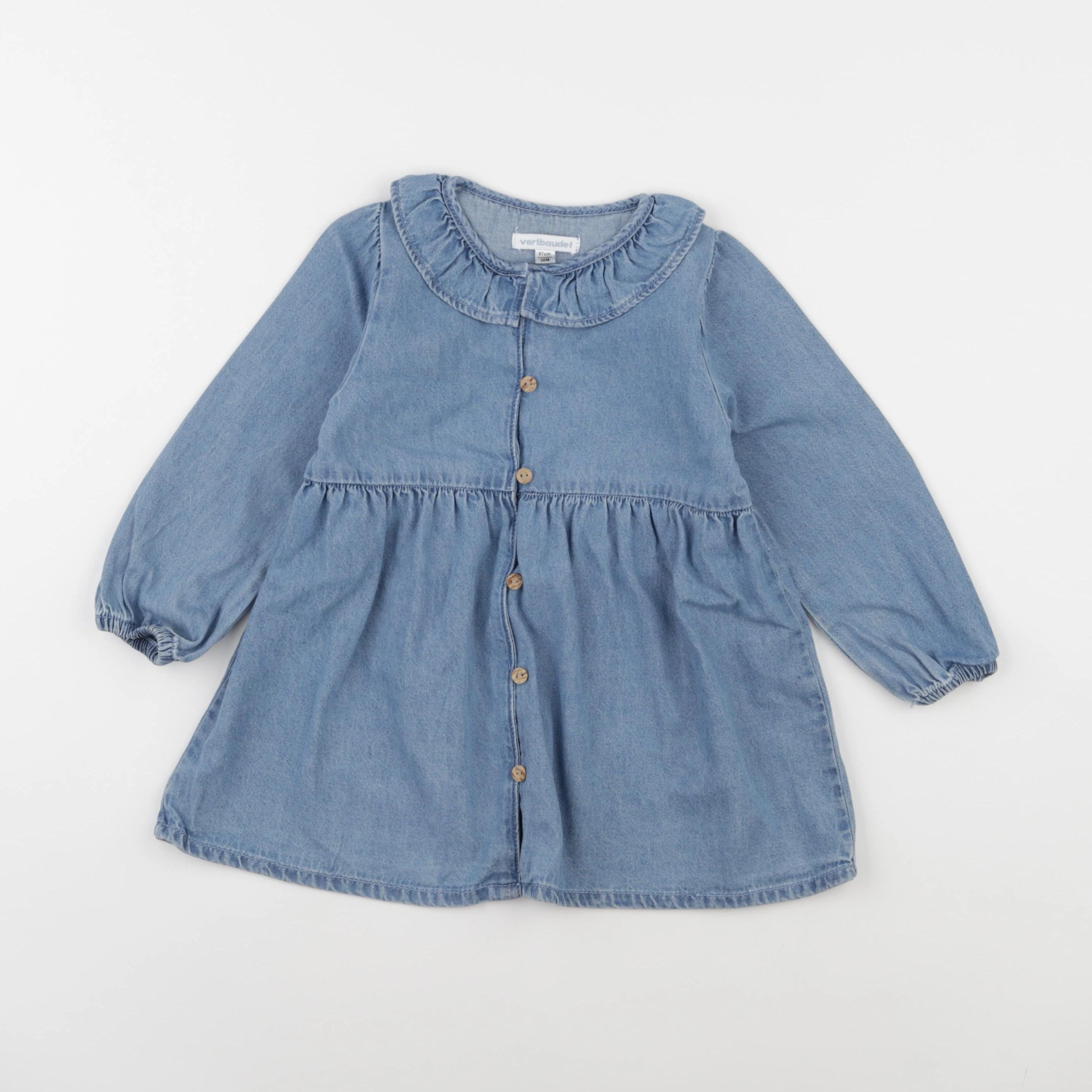 Vertbaudet - robe bleu - 36 mois