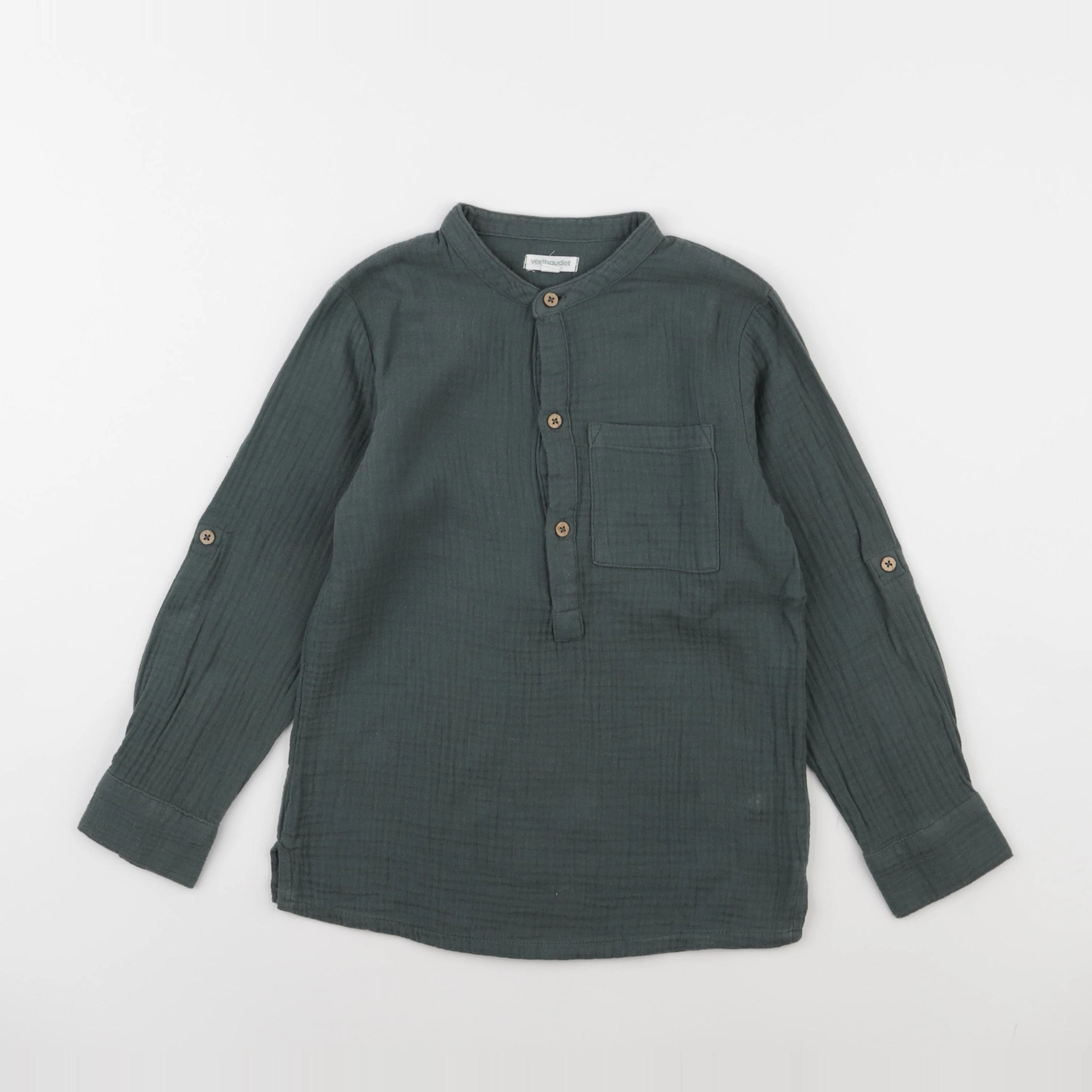 Vertbaudet - blouse vert - 8 ans