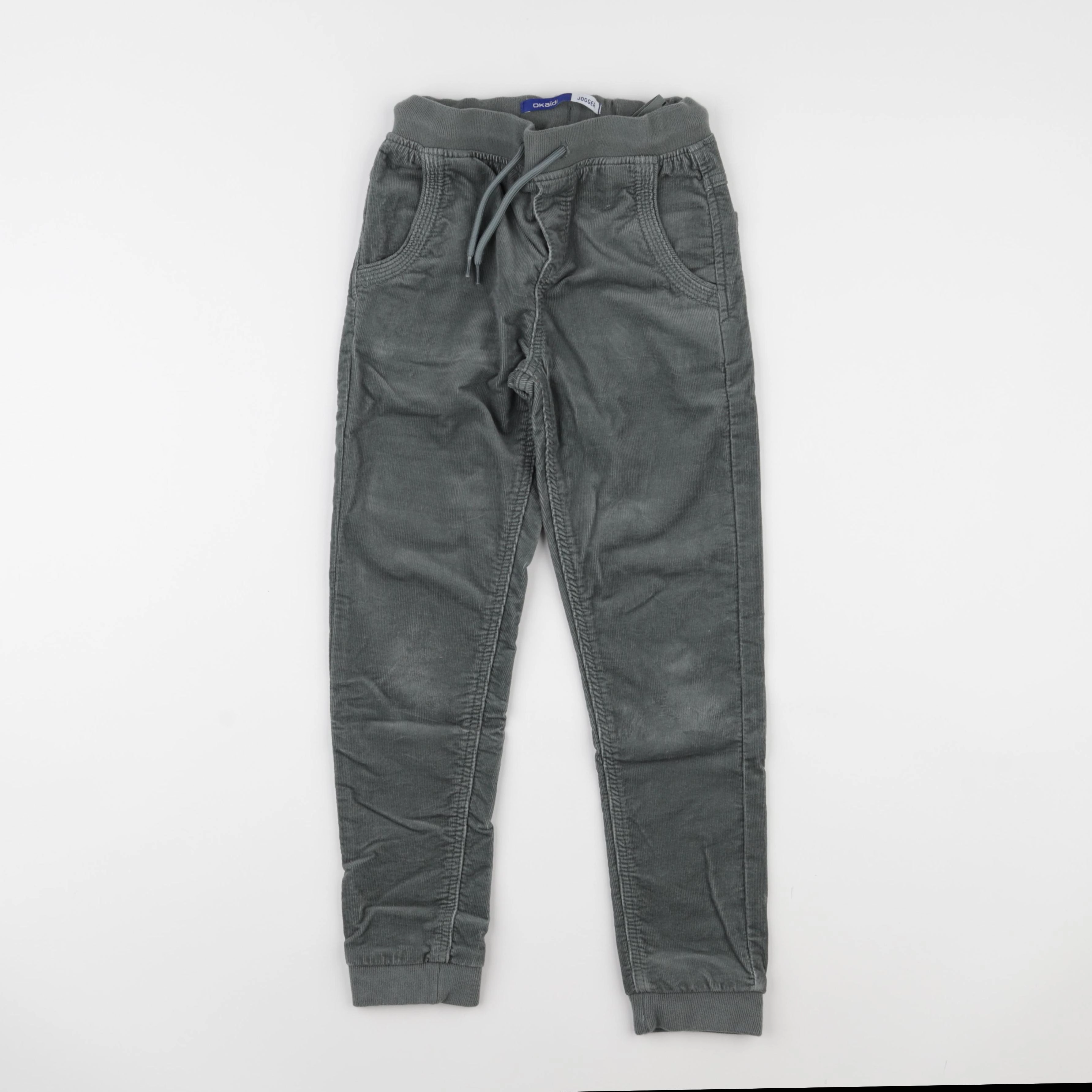 Okaidi - pantalon vert - 8 ans