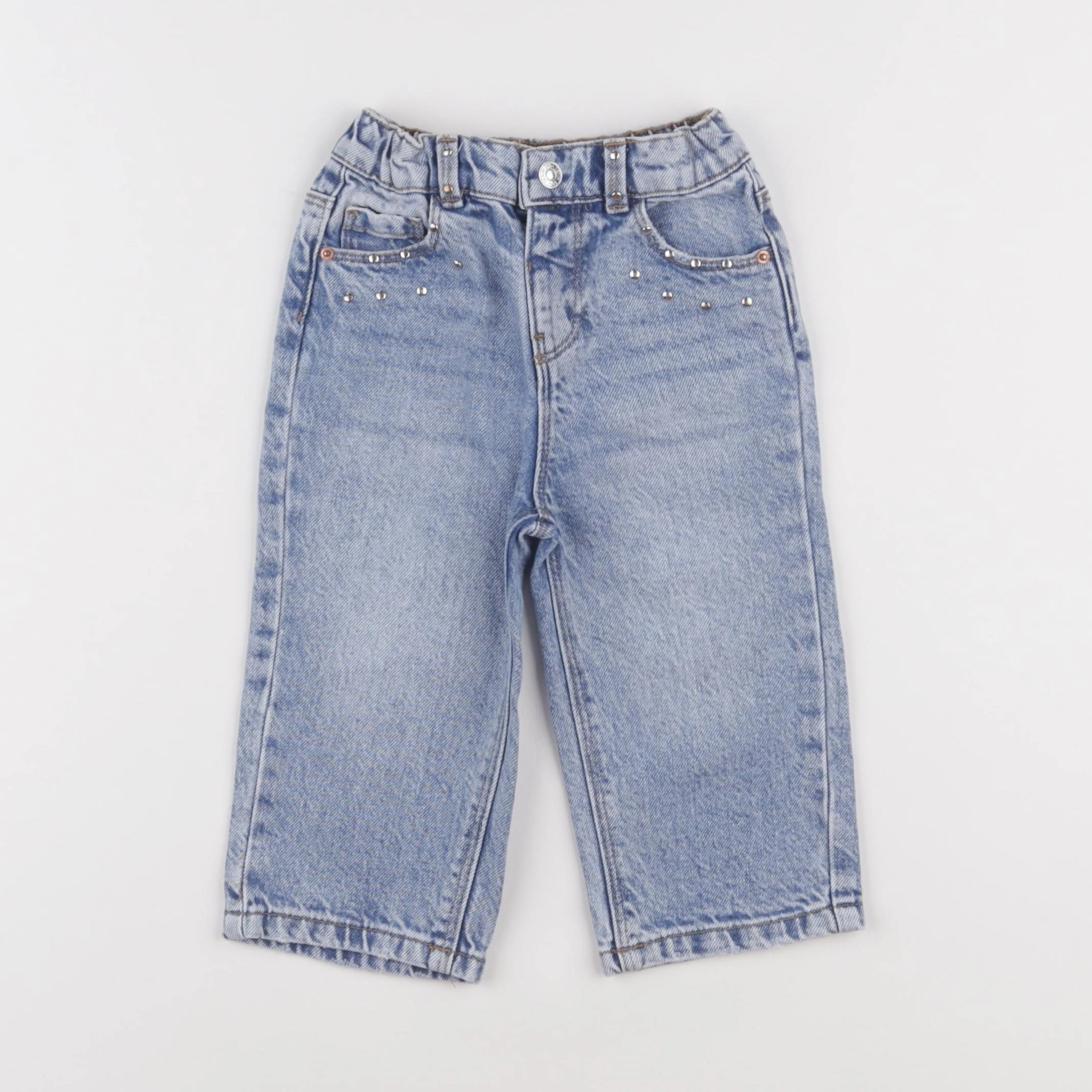 Zara - jean bleu - 12/18 mois