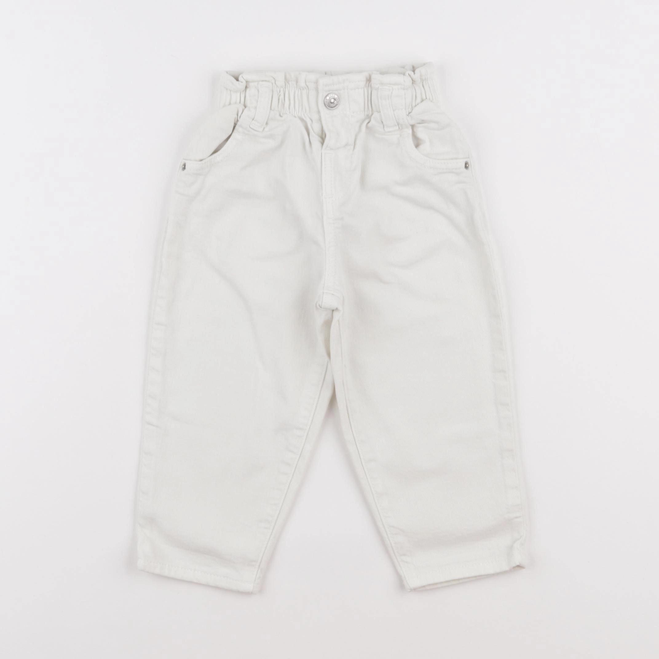 Zara - jean blanc - 18 mois