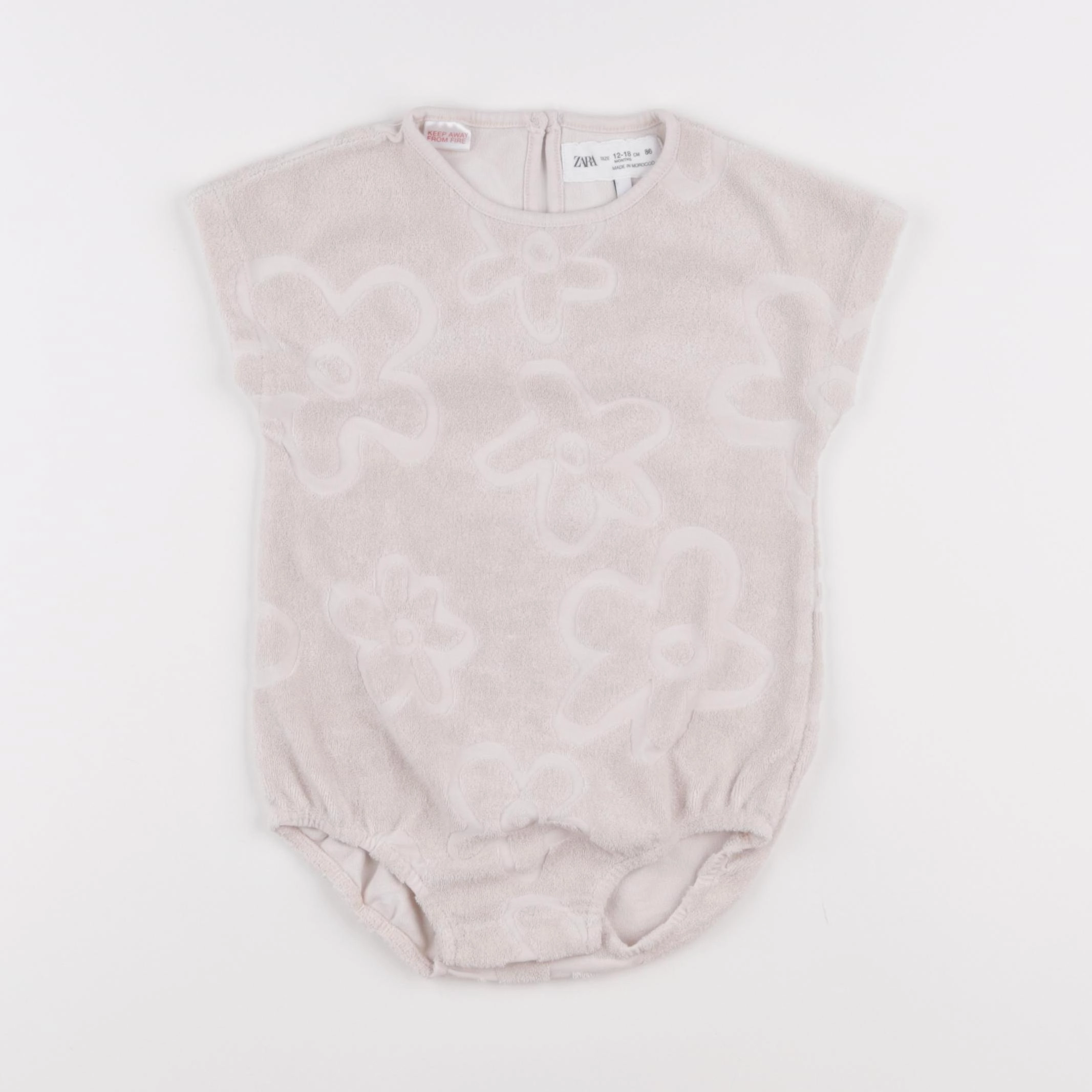 Zara - combinaison beige - 12/18 mois