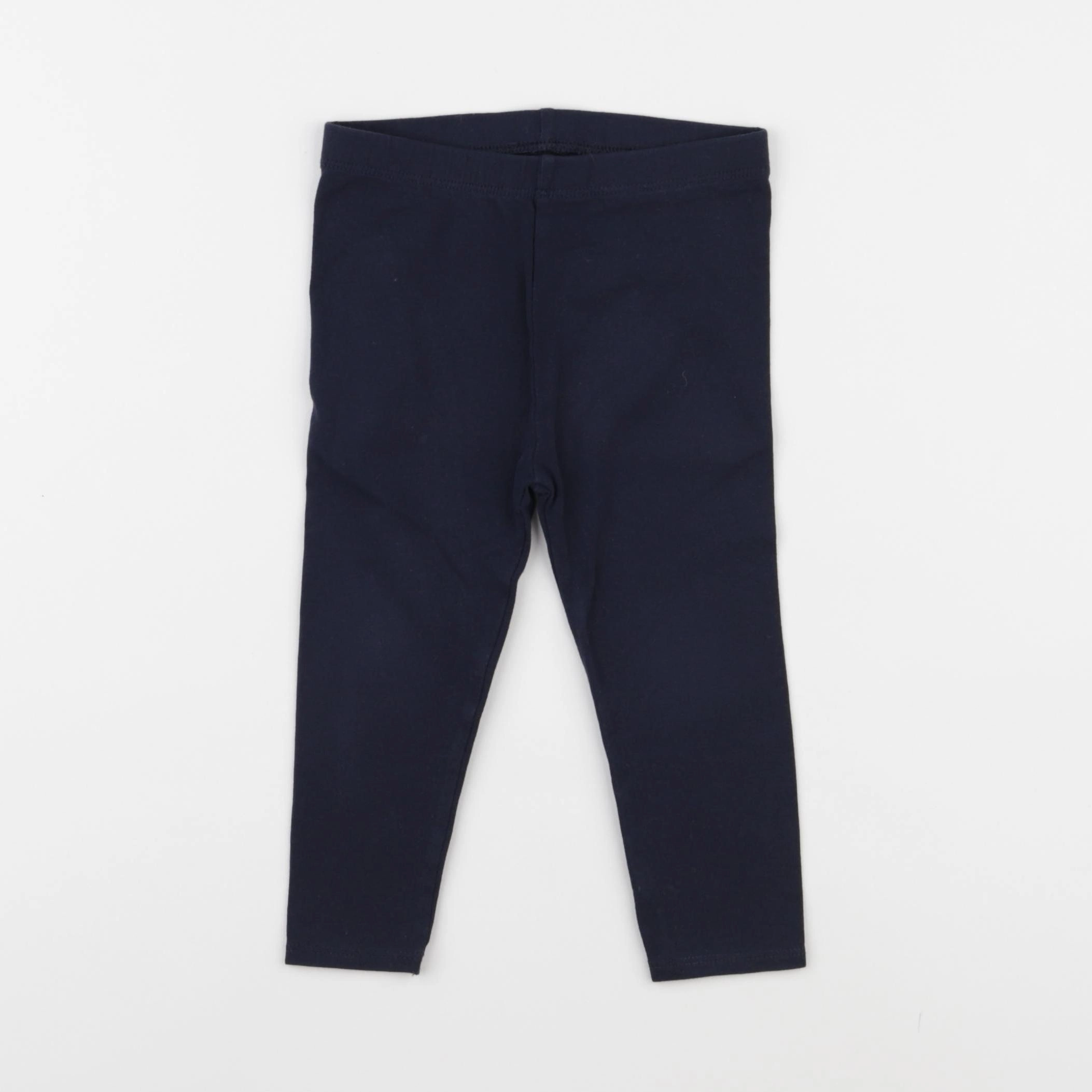 Vertbaudet - legging bleu - 18 mois