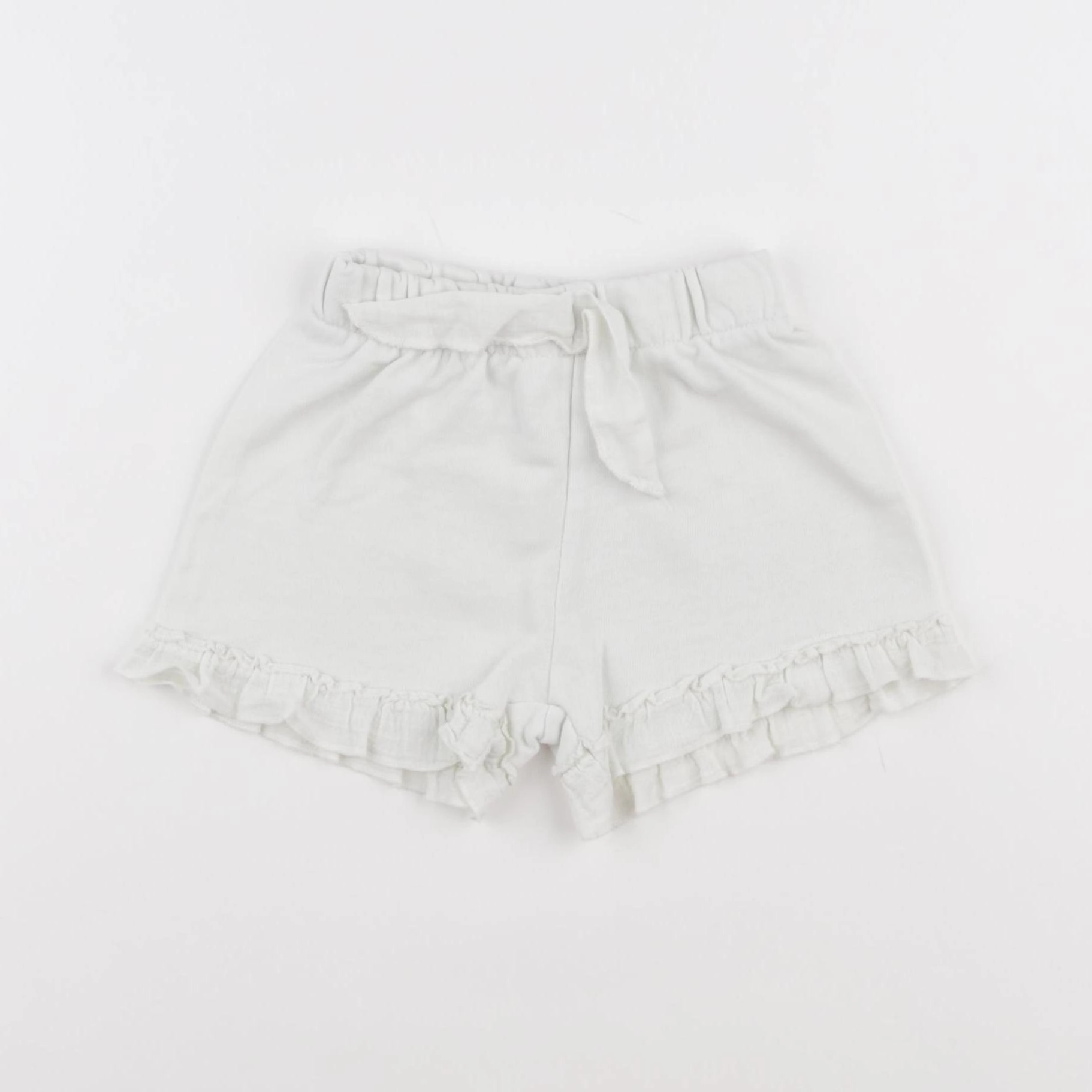 Zara - short blanc - 18 mois