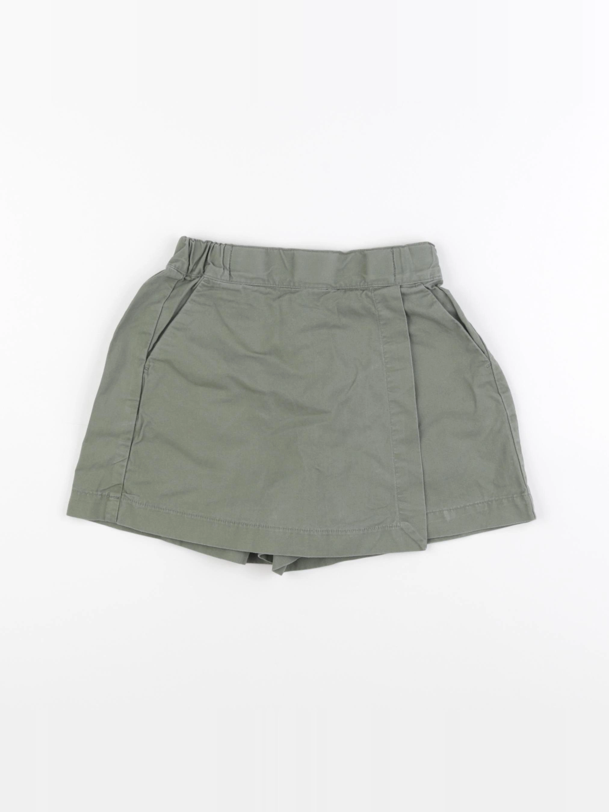 Uniqlo - jupe short vert - 3/4 ans