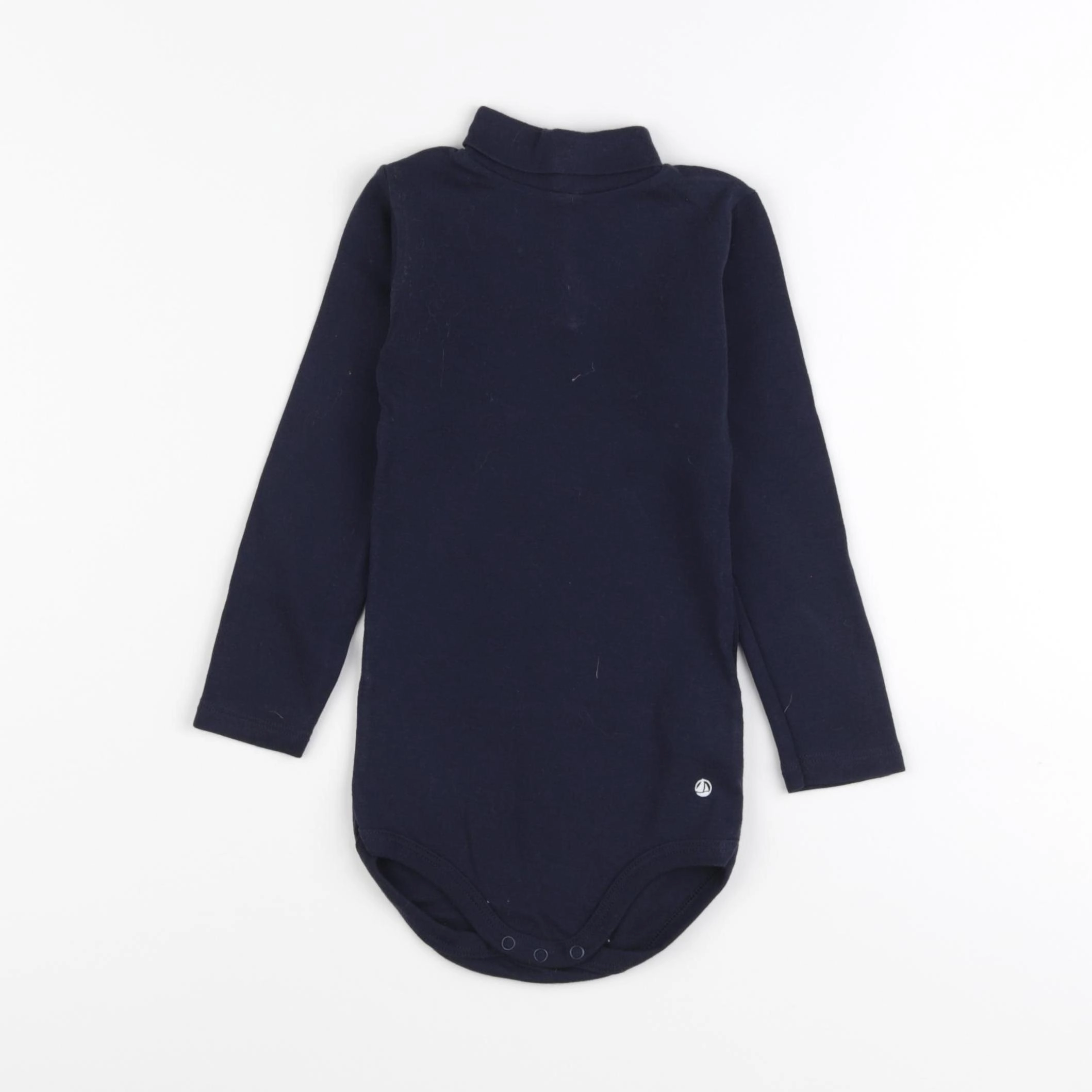 Petit Bateau - body à col bleu - 24 mois