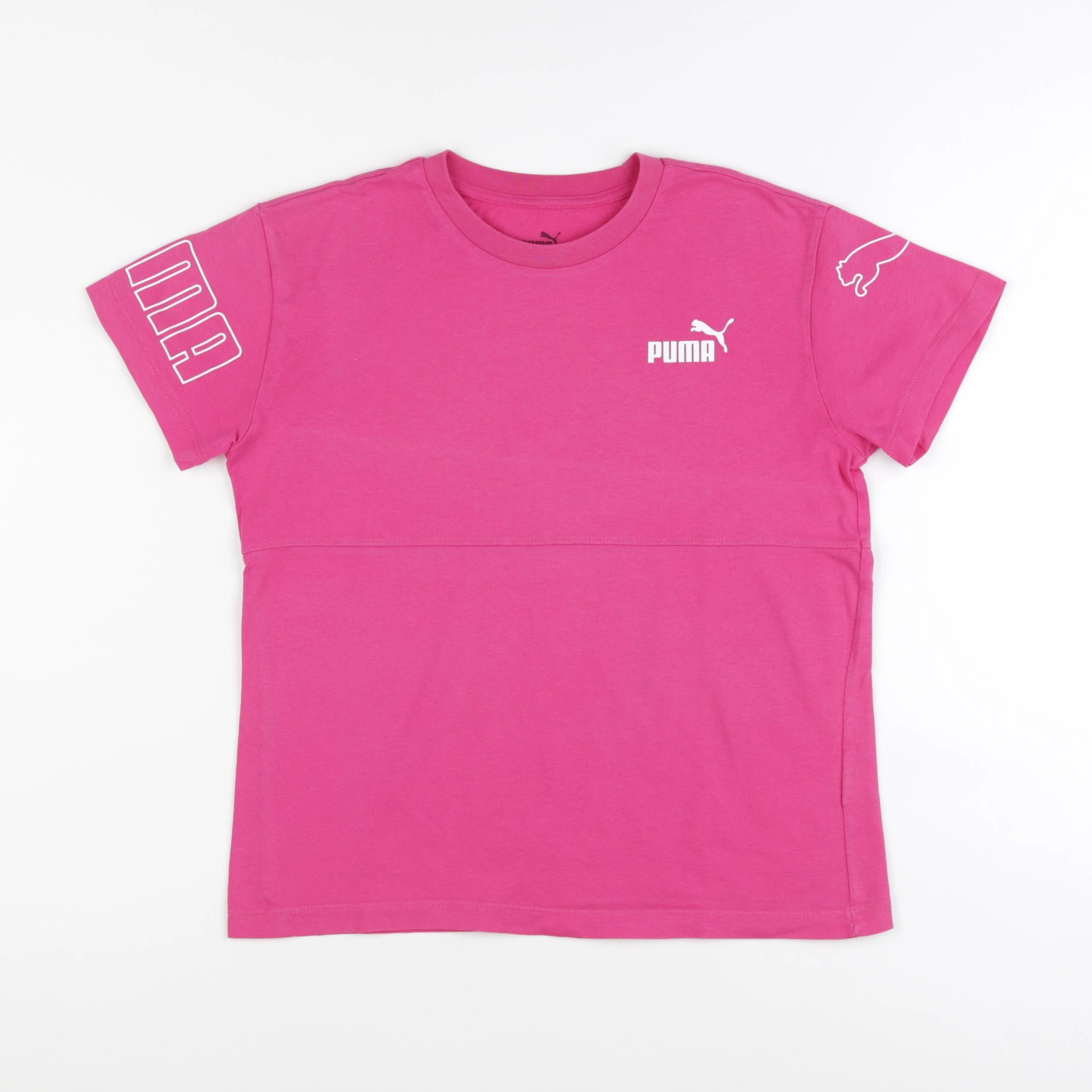 Puma - tee-shirt rose - 11/12 ans