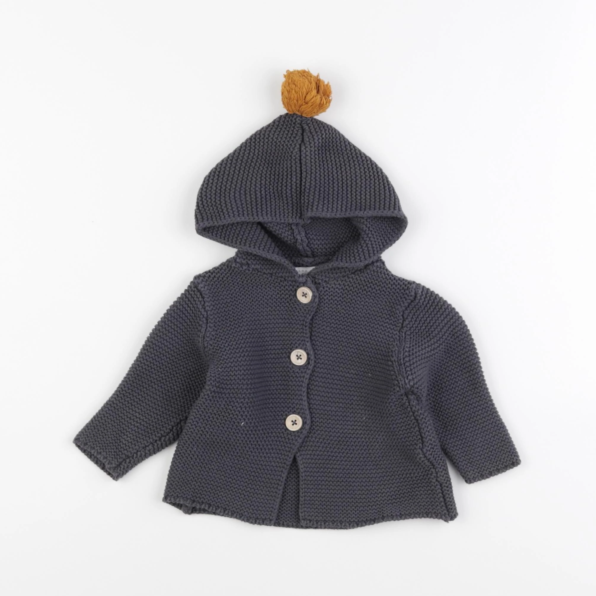 Zara - veste gris - 1/3 mois