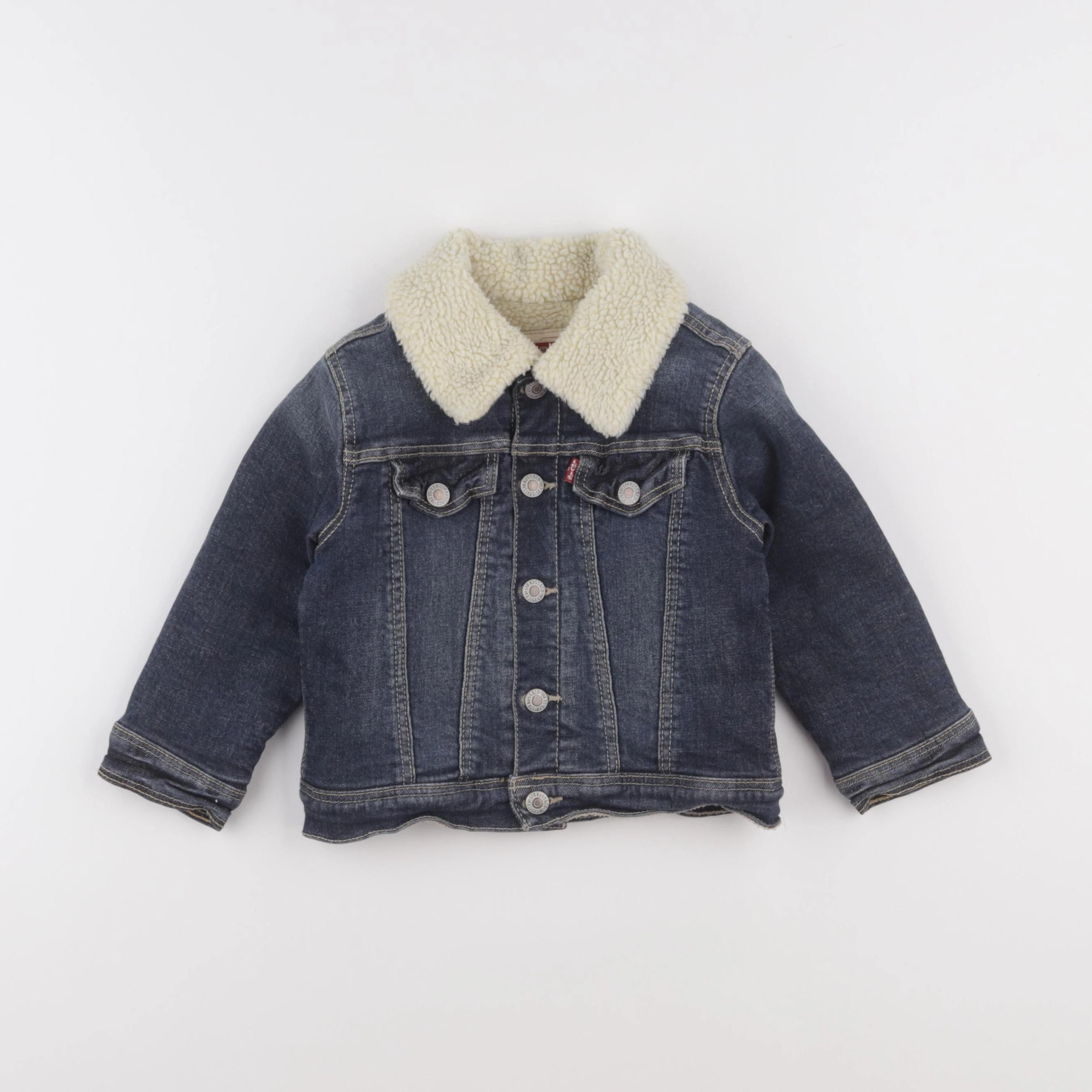 Levi's - veste bleu - 24 mois
