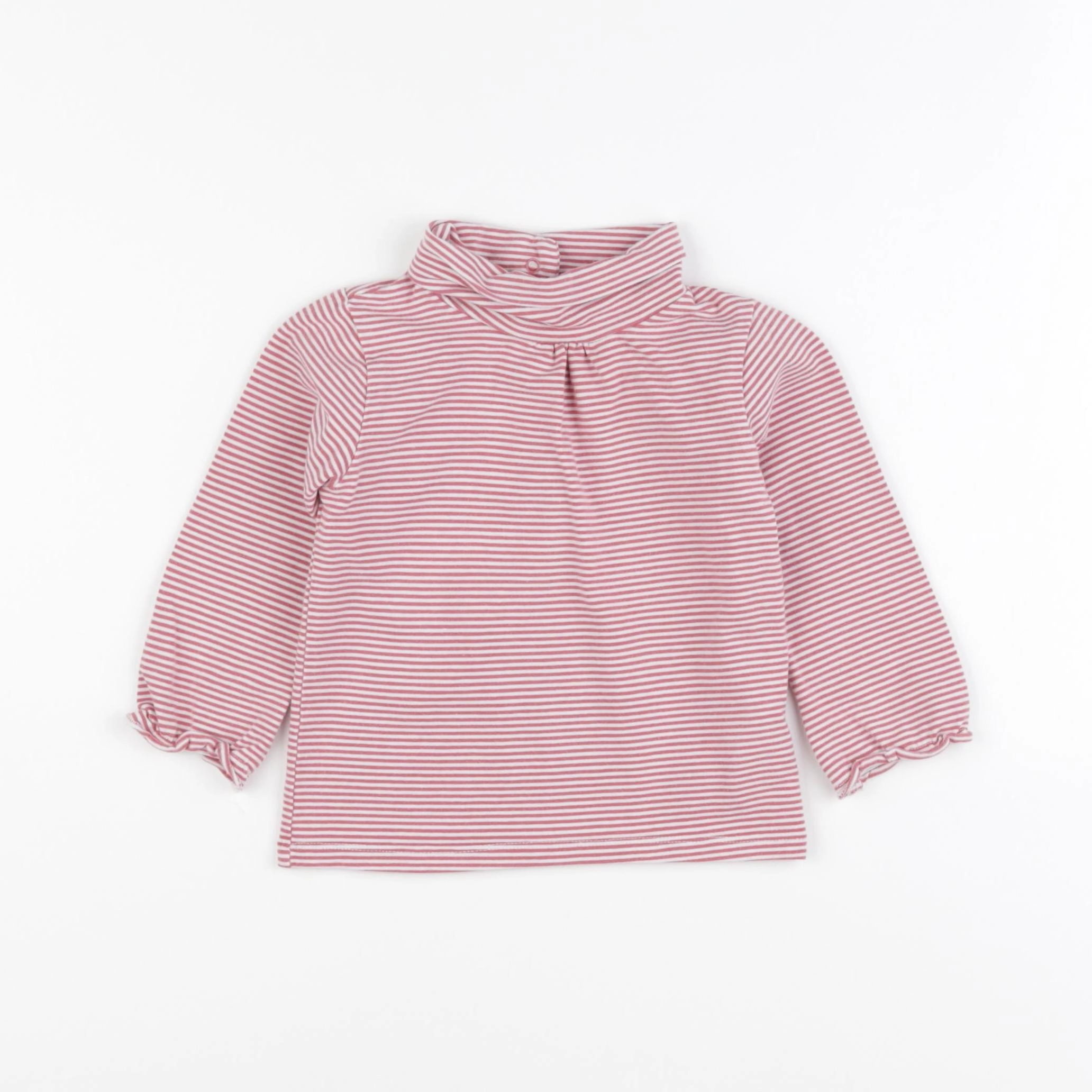Vertbaudet - sous-pull rose - 24 mois