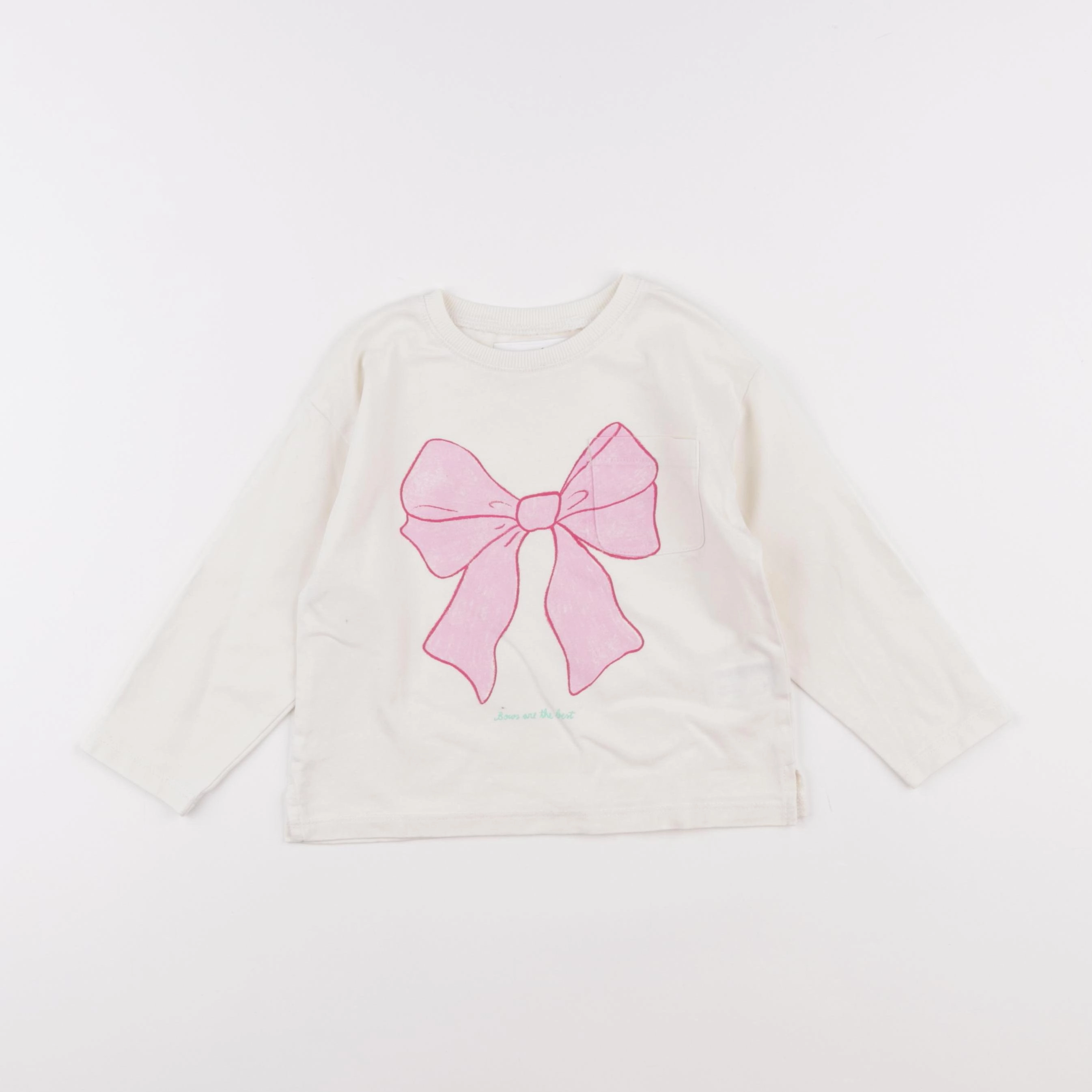 Zara - tee-shirt rose - 2 ans