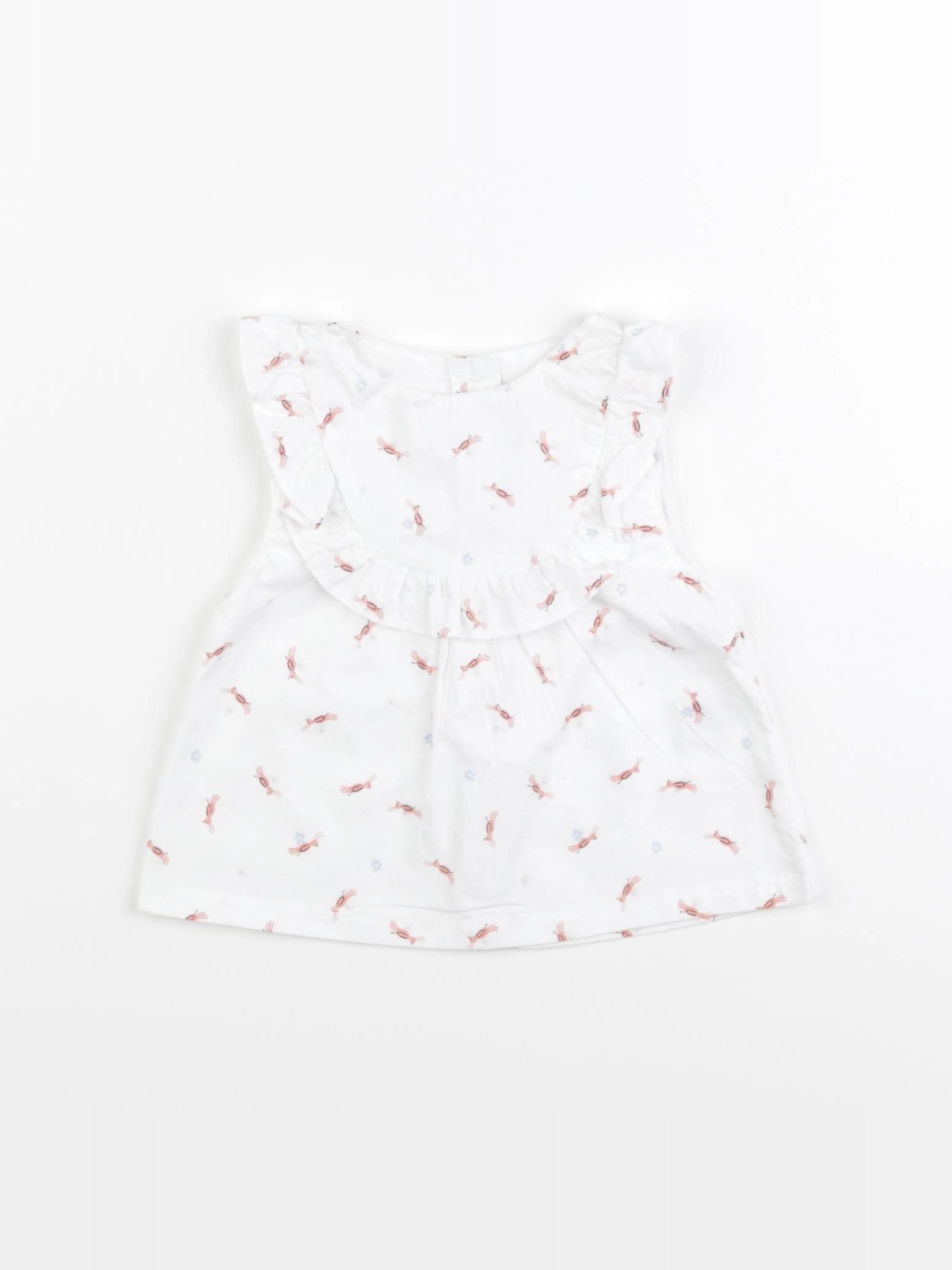 Cadet Rousselle - blouse blanc - 3 mois