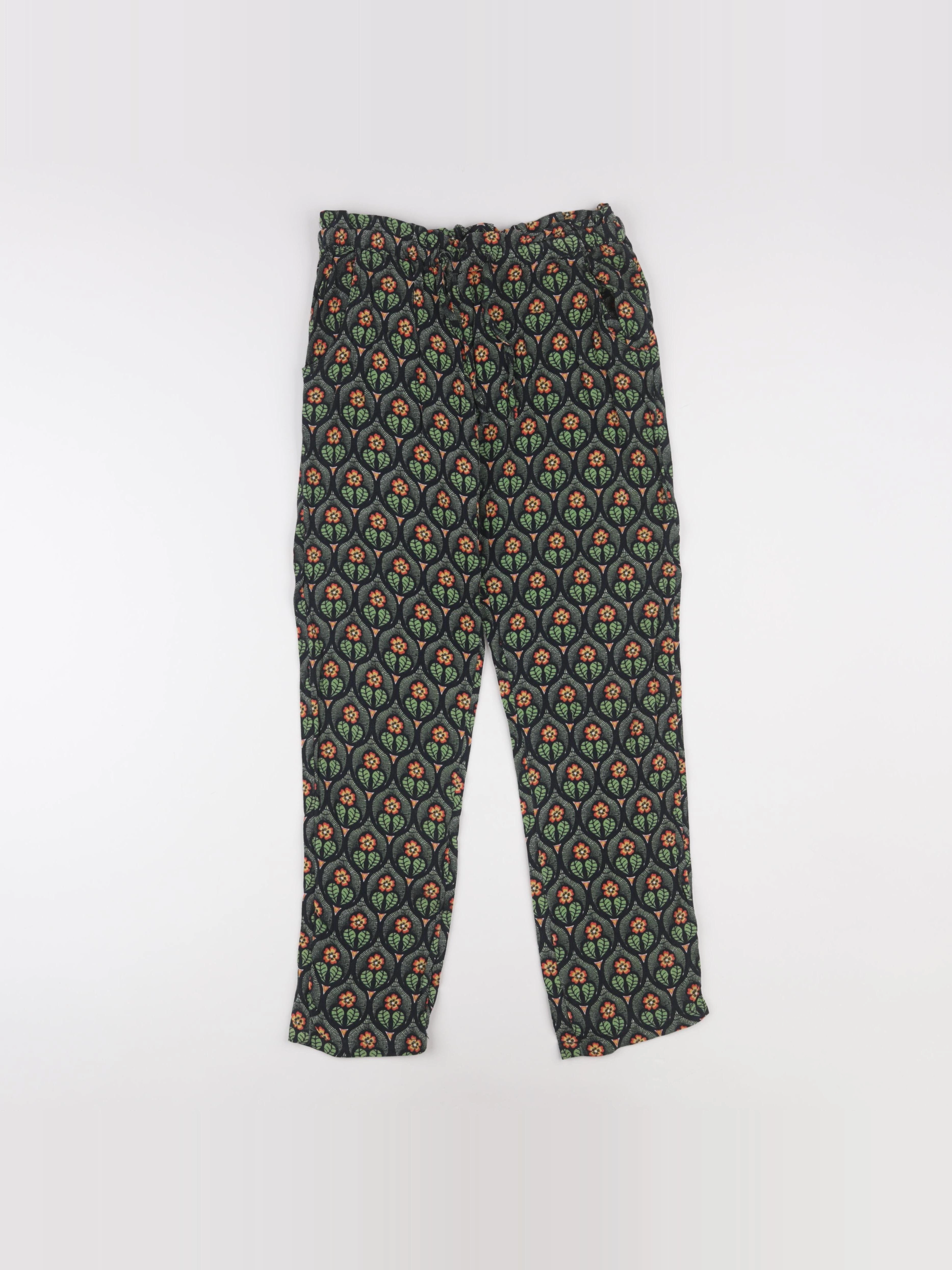 Monoprix - pantalon vert - 12 ans