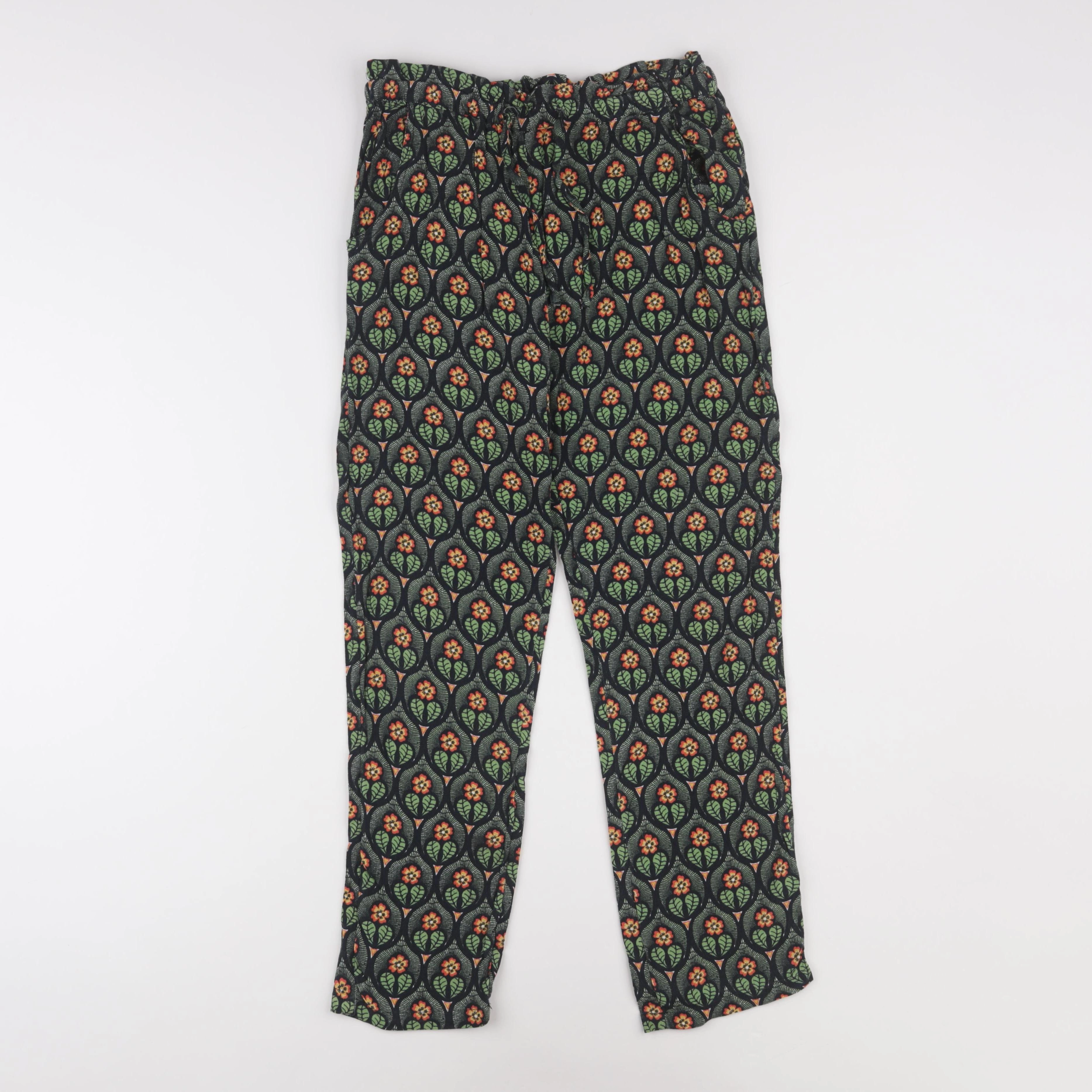 Monoprix - pantalon vert - 12 ans